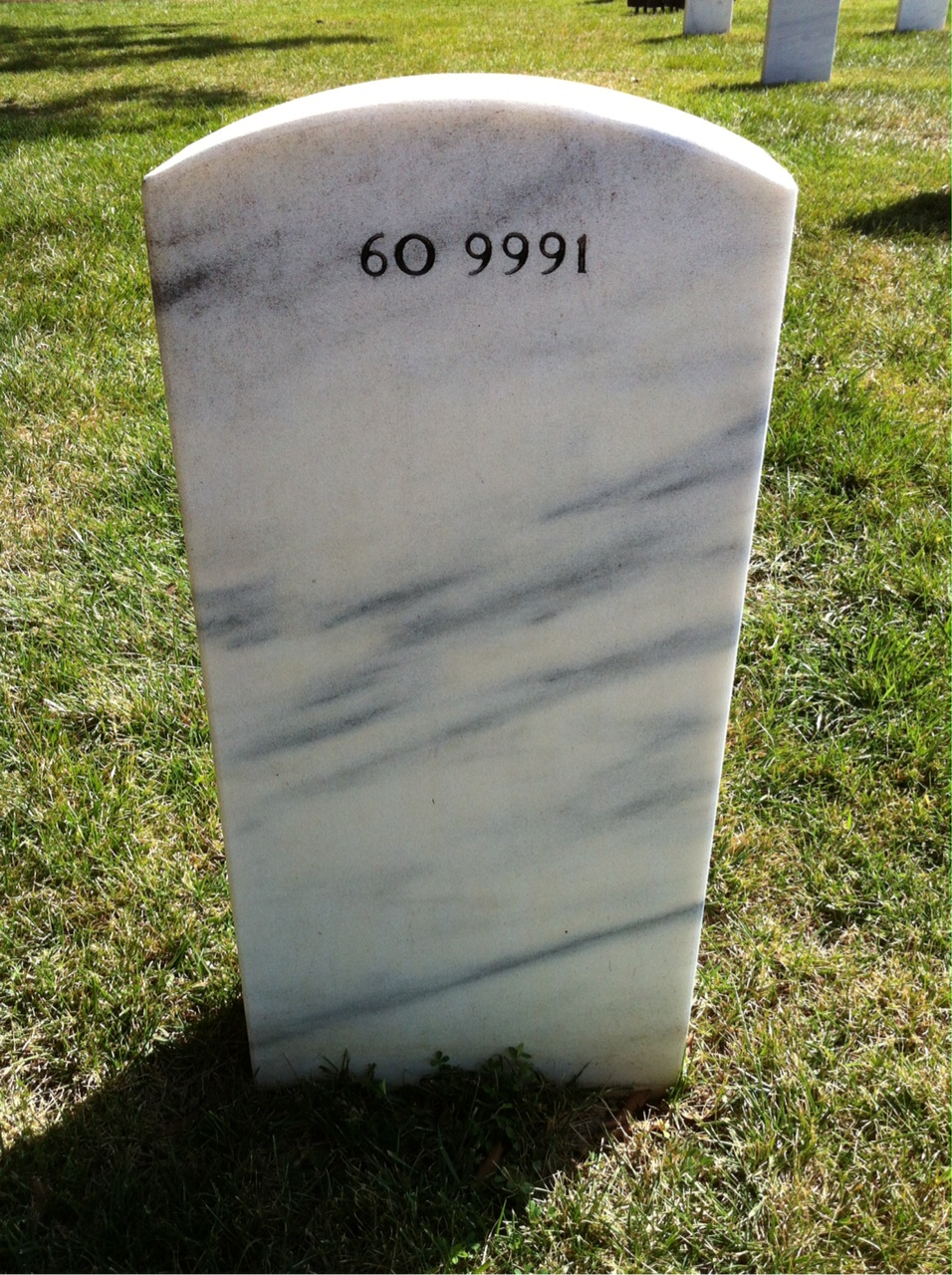 Back of headstone — Joseph Chrobak