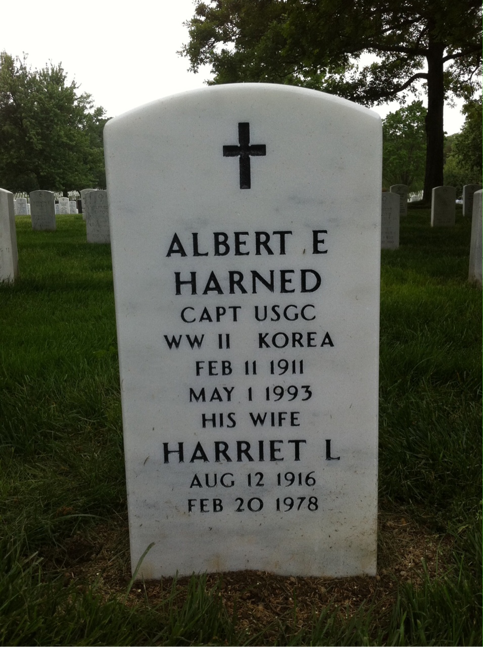 Albert E Harned