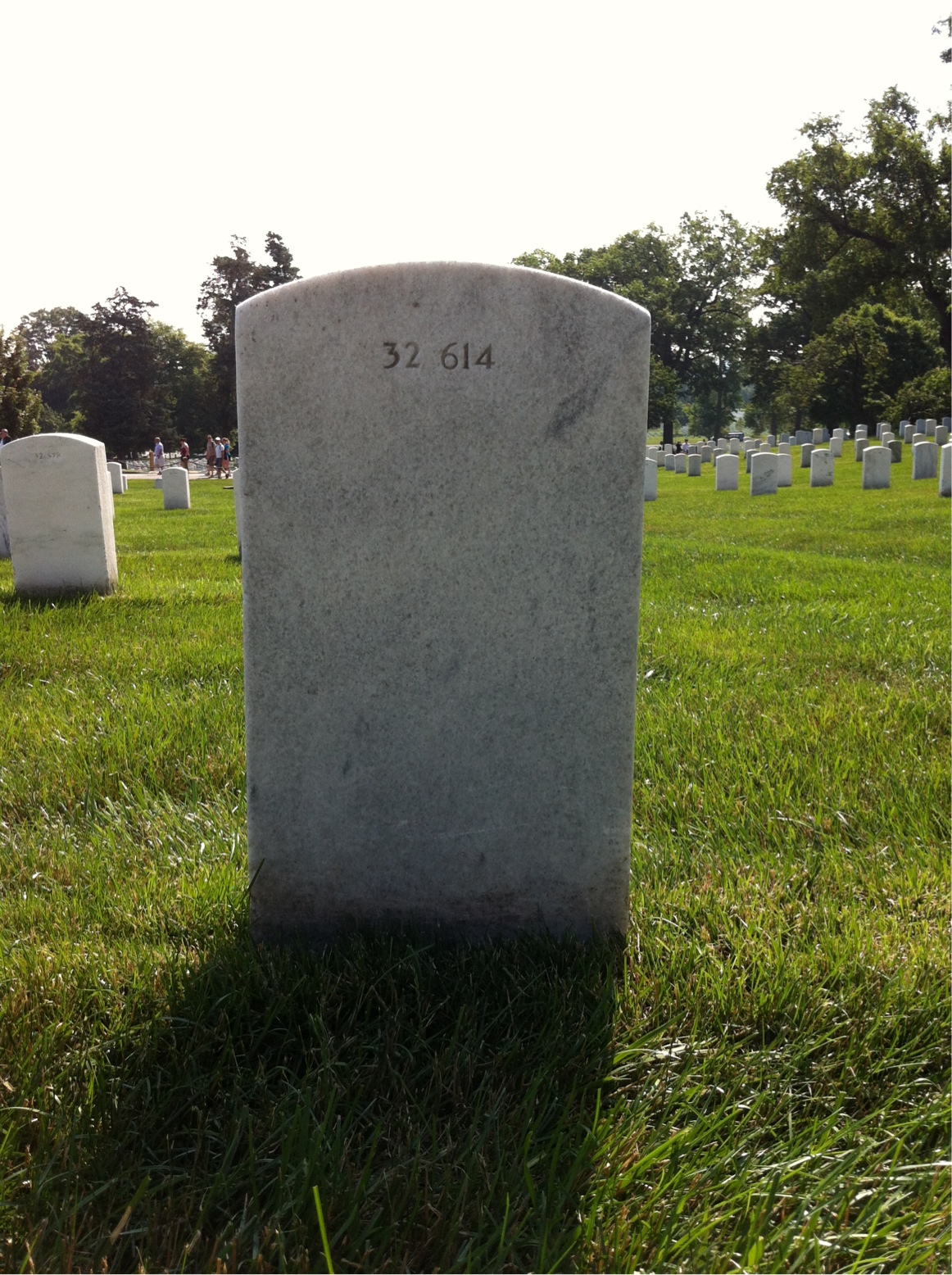 Back of headstone — Margaret Murphy