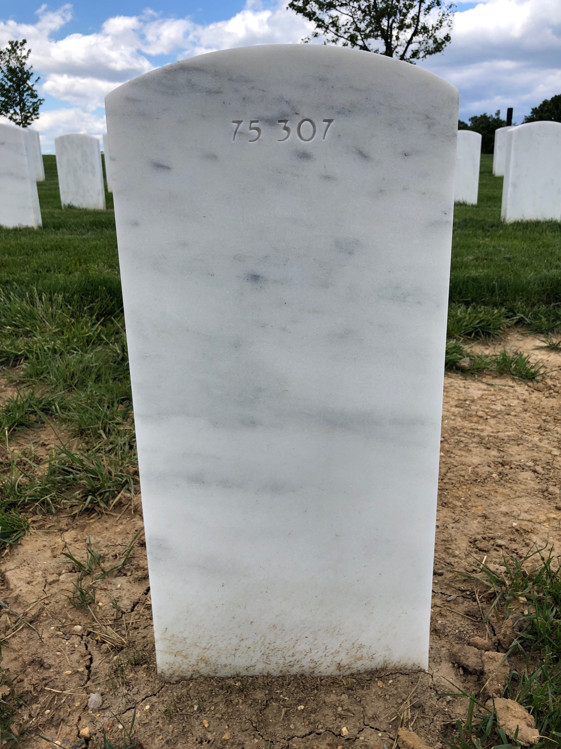 Back of headstone — David Mollenkamp