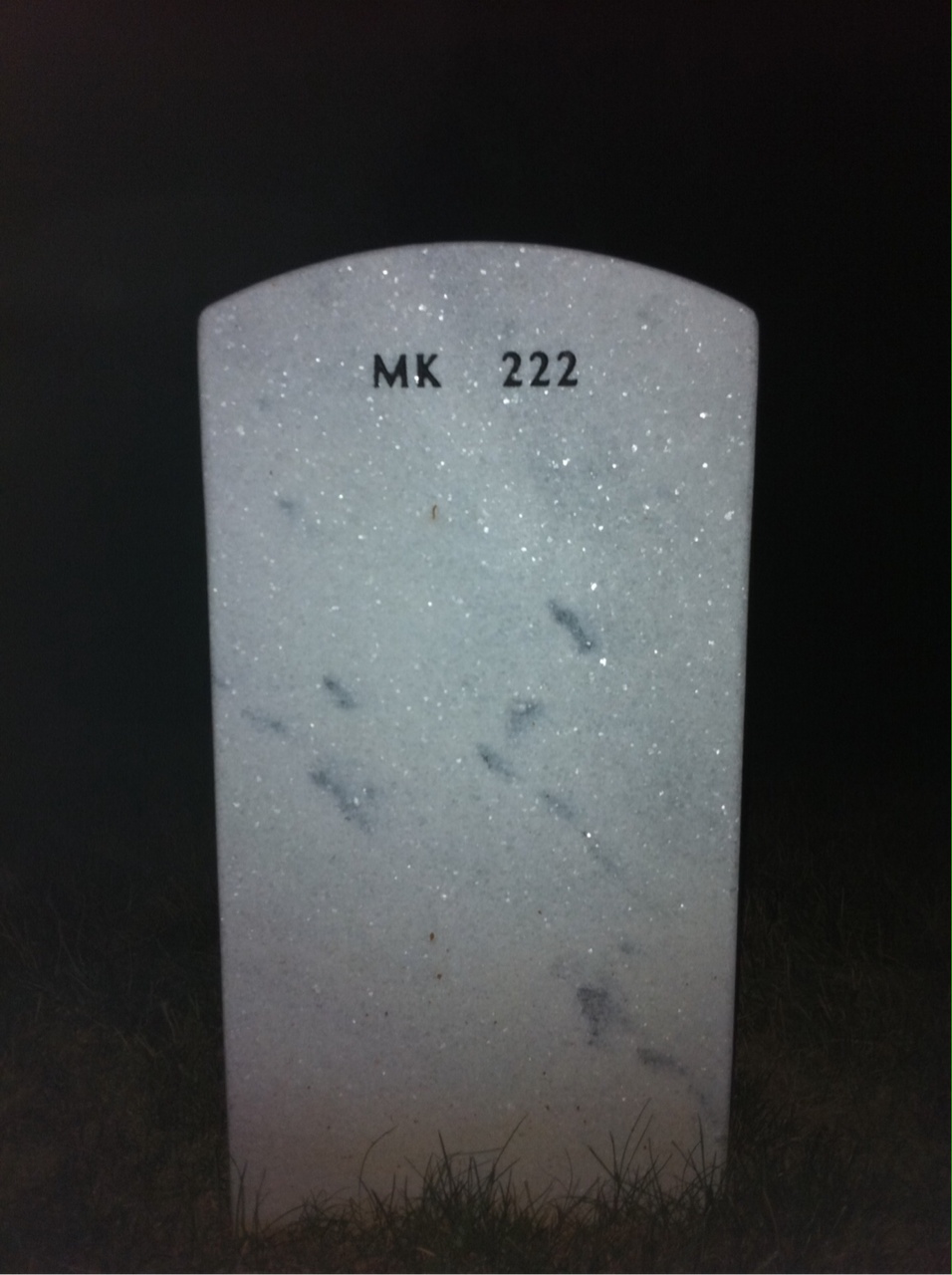 Headstone of Richard Dale Hill