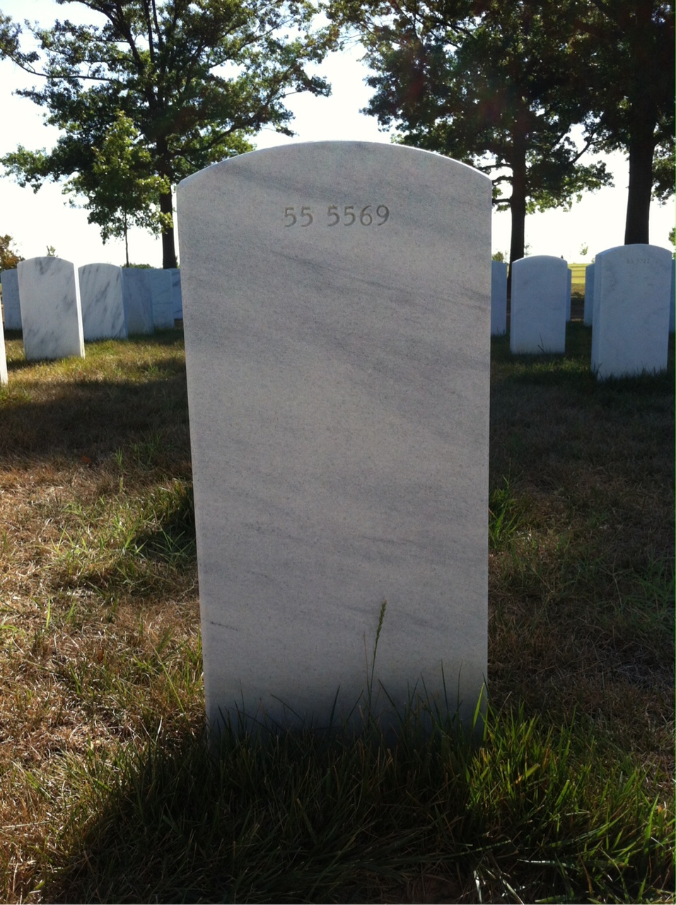 Back of headstone — Francis Murnane