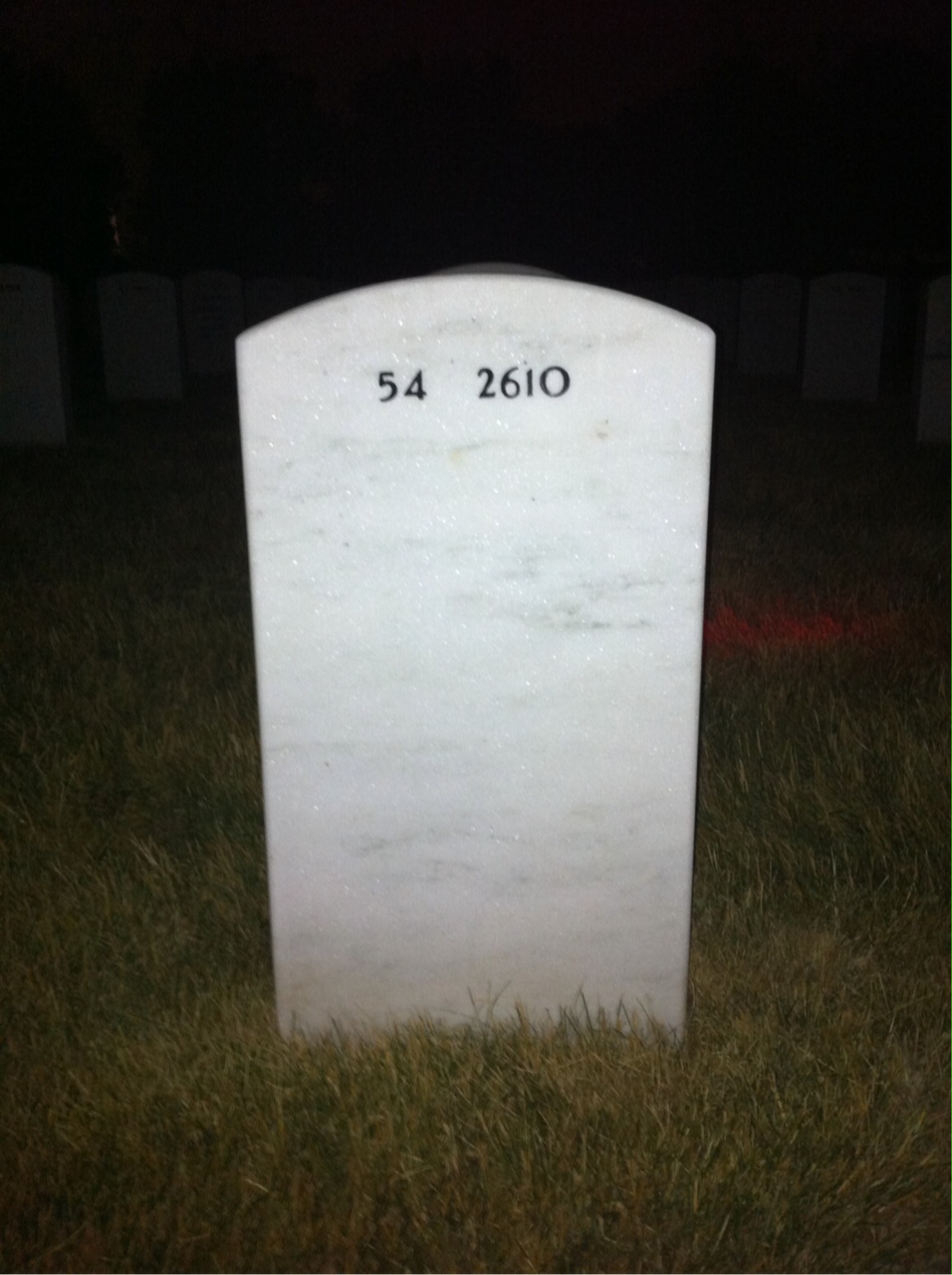 Back of headstone — Saburo Takahata
