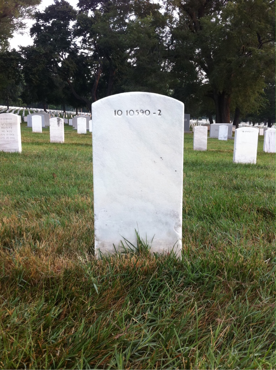 Back of headstone — Martha Moorhead