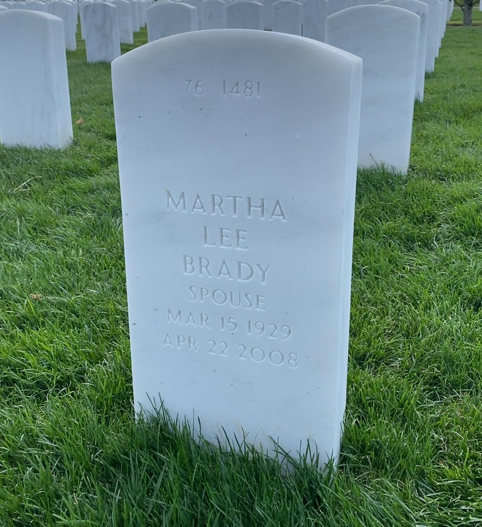 Back of headstone — Charles Anthony