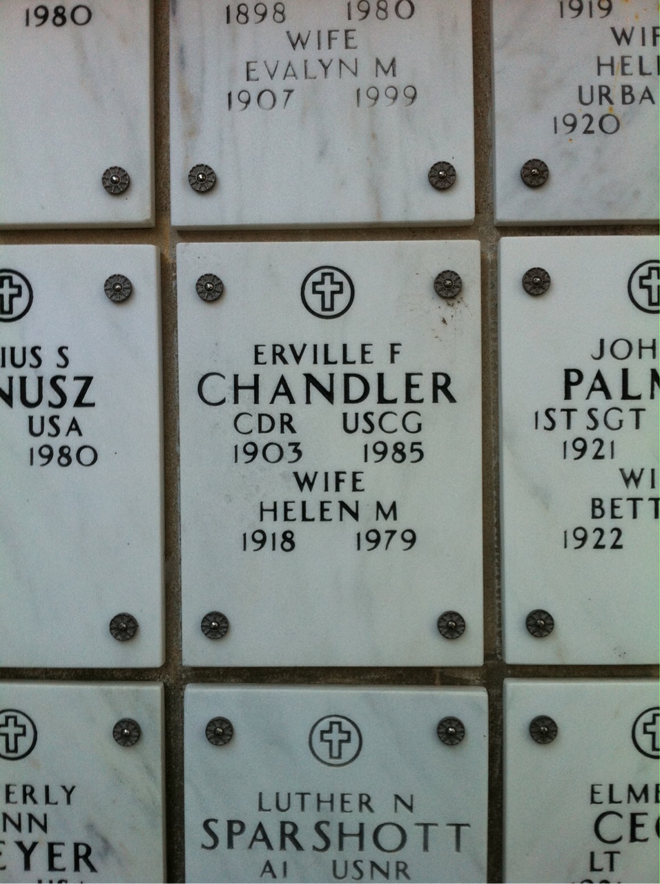 Erville F Chandler