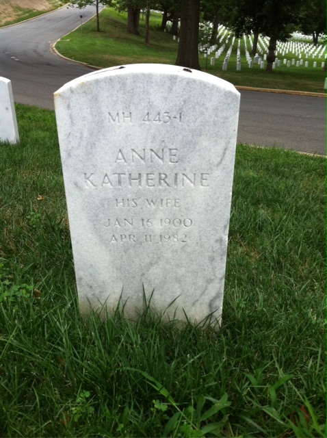 Back of headstone — William Charles Batchelor