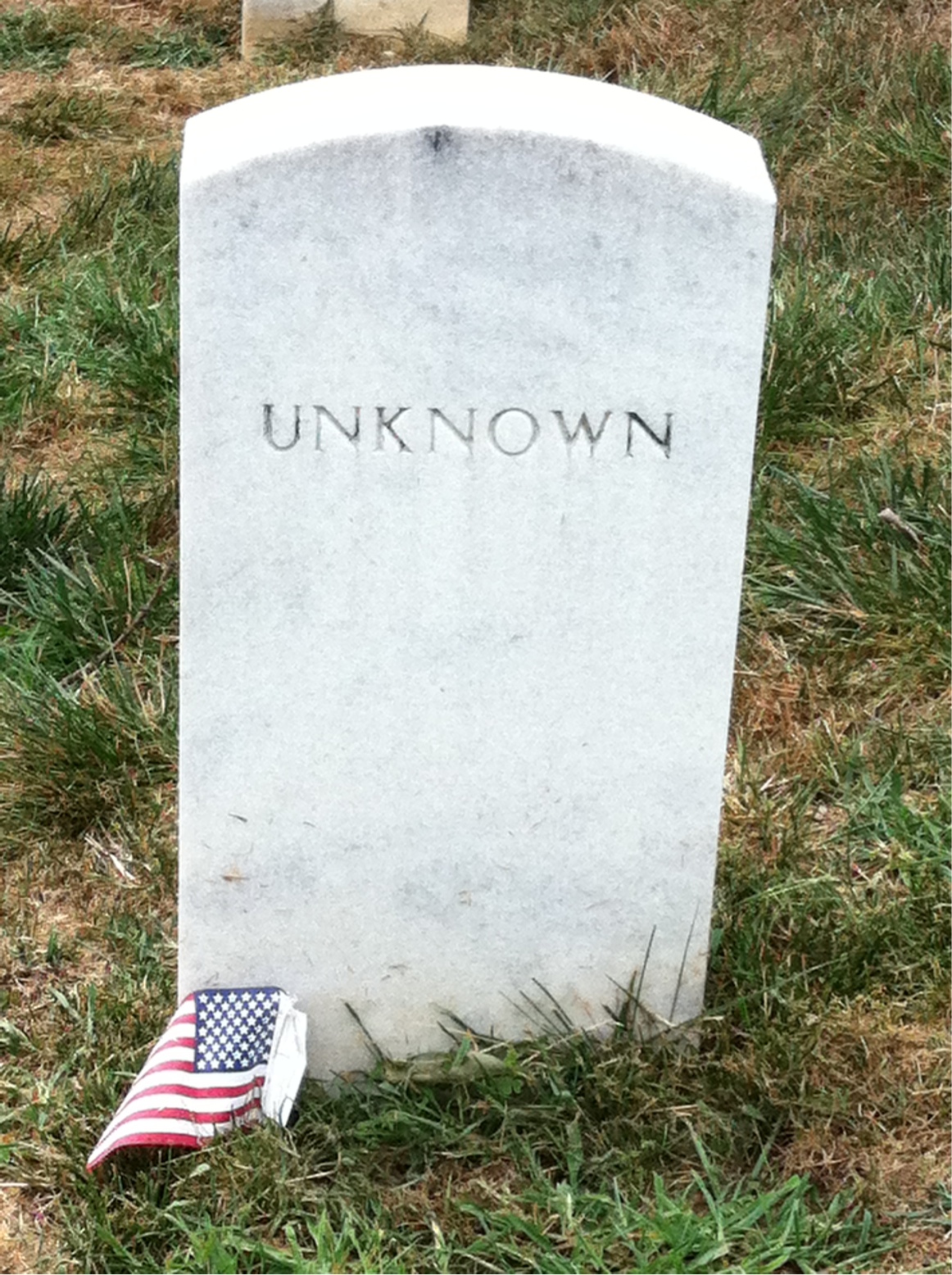 Headstone of Unknown Unknown