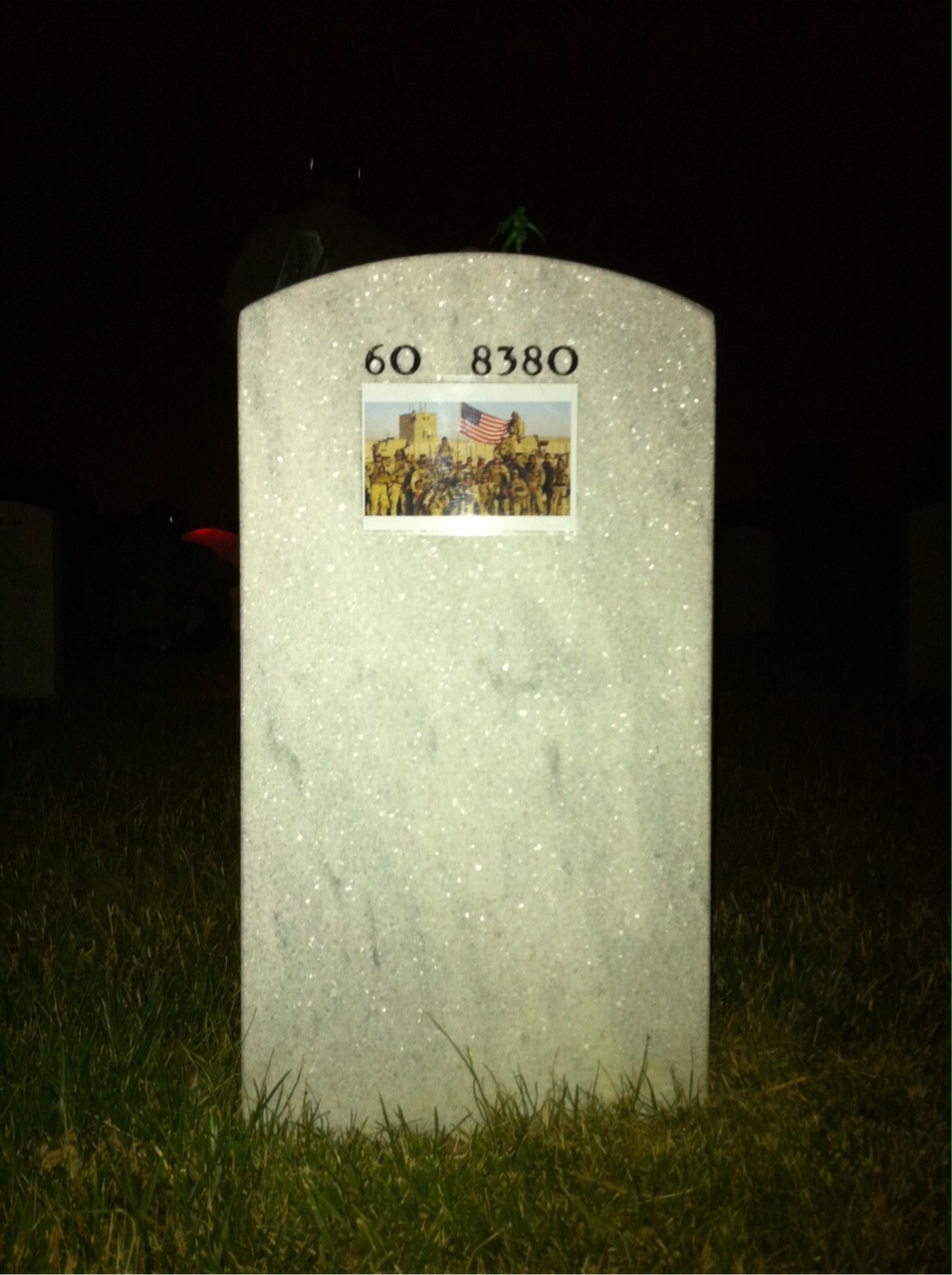 Back of headstone — Philip Calambro