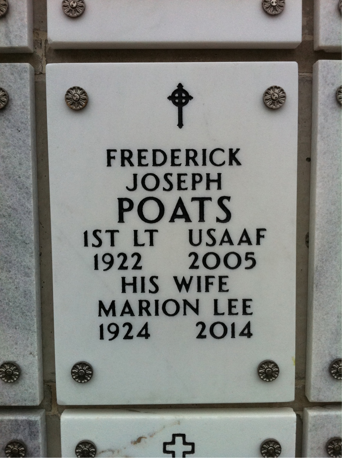 Frederick J Poats