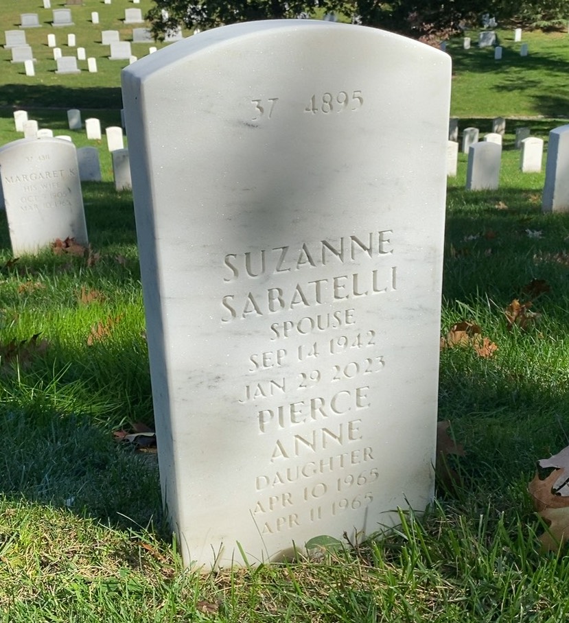 Back of headstone — Edmund Keefe