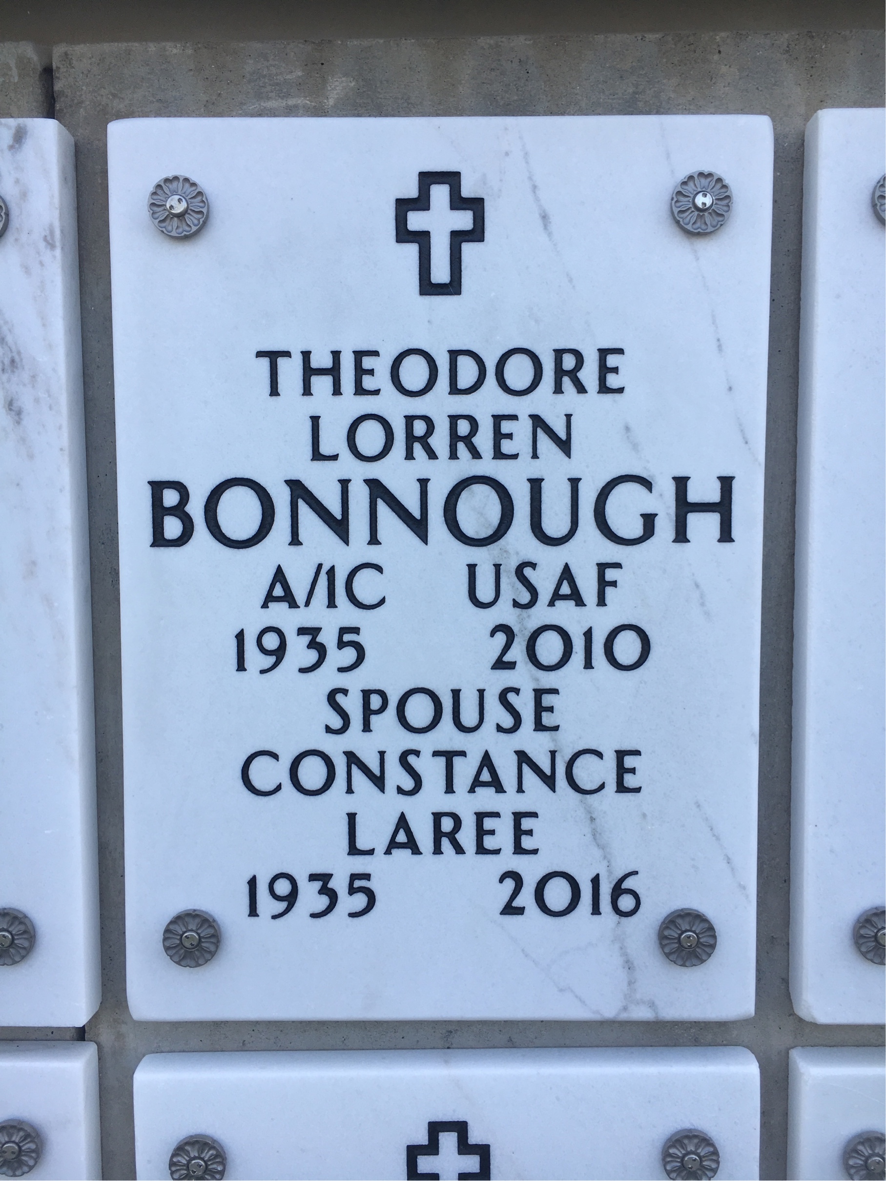 Theodore L Bonnough