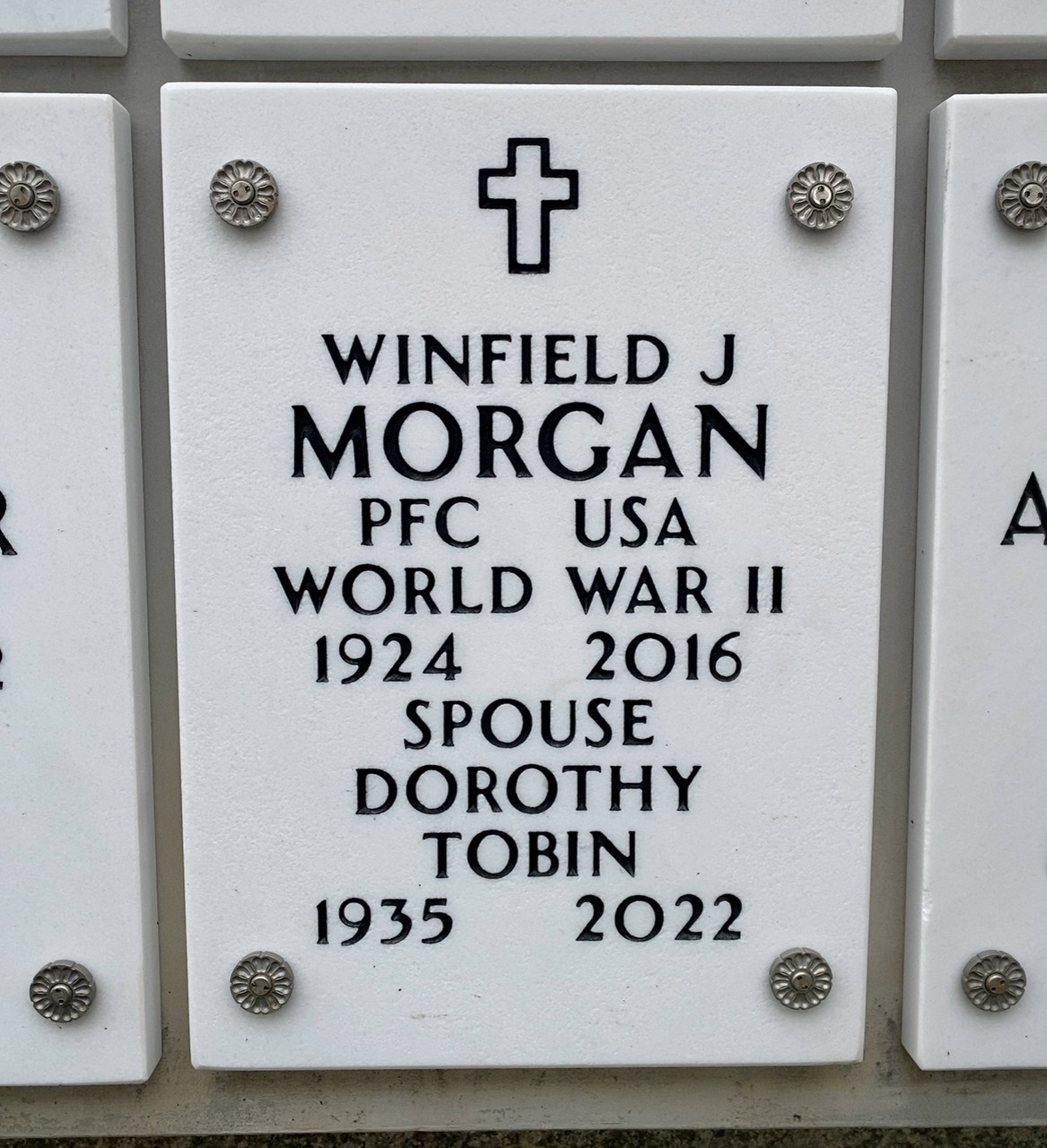 Winfield J Morgan