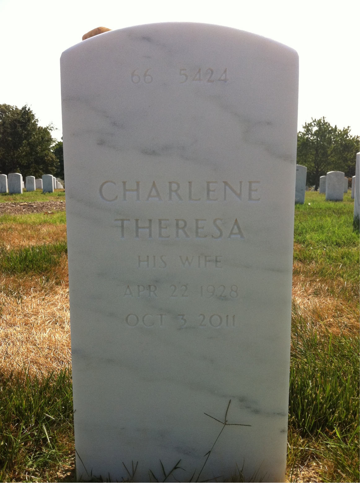 Back of headstone — Thomas Kelly