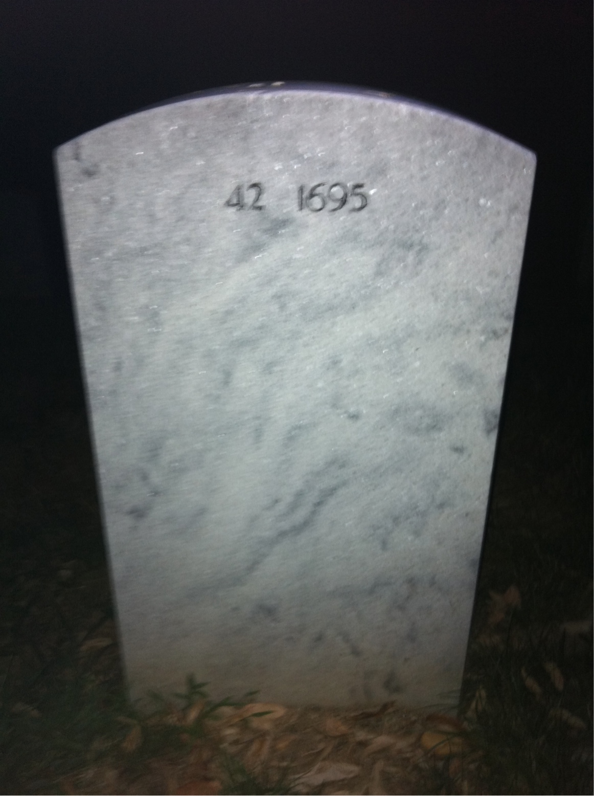 Back of headstone — Elsie Alberts