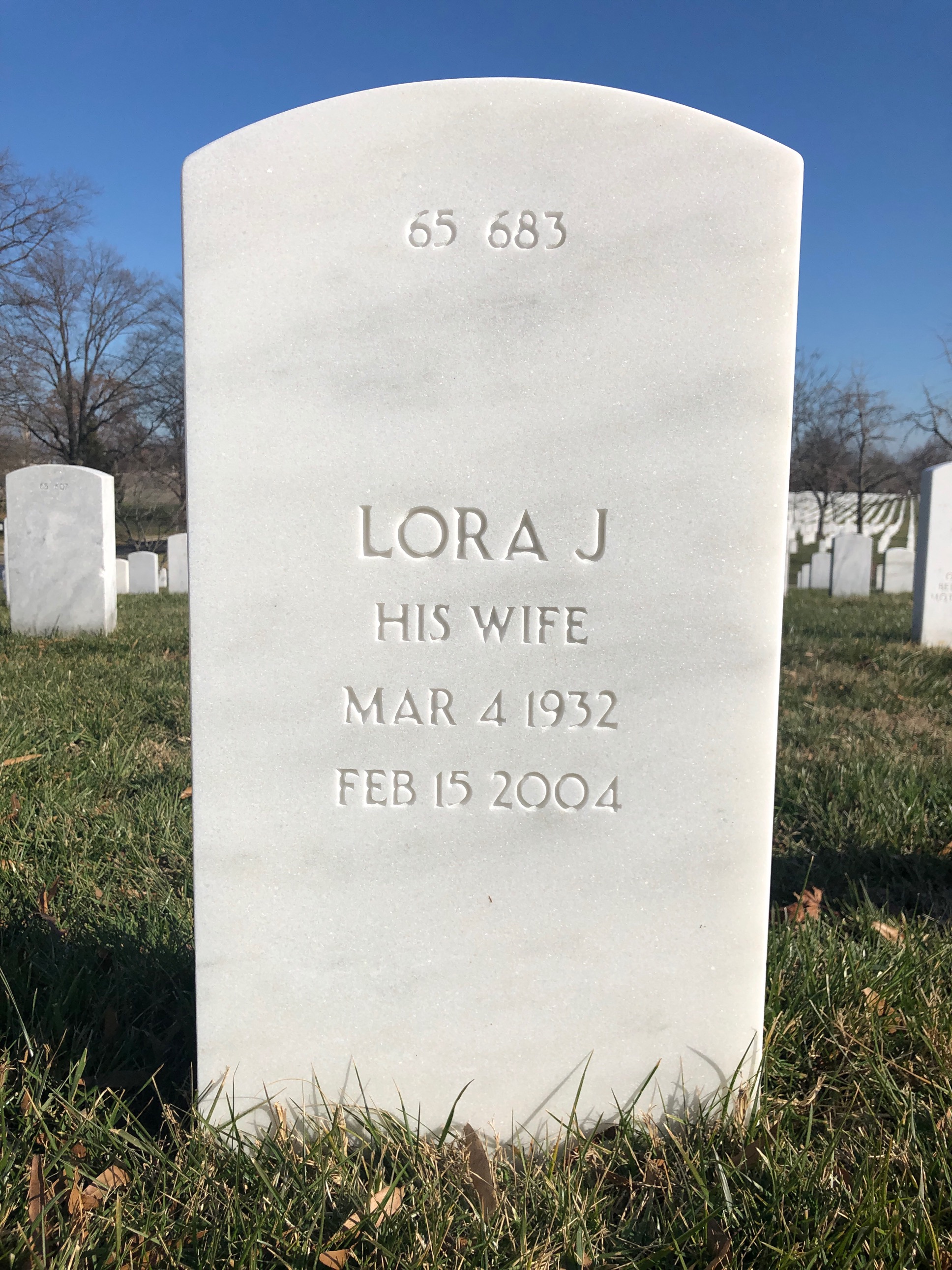 Back of headstone — David Sauder