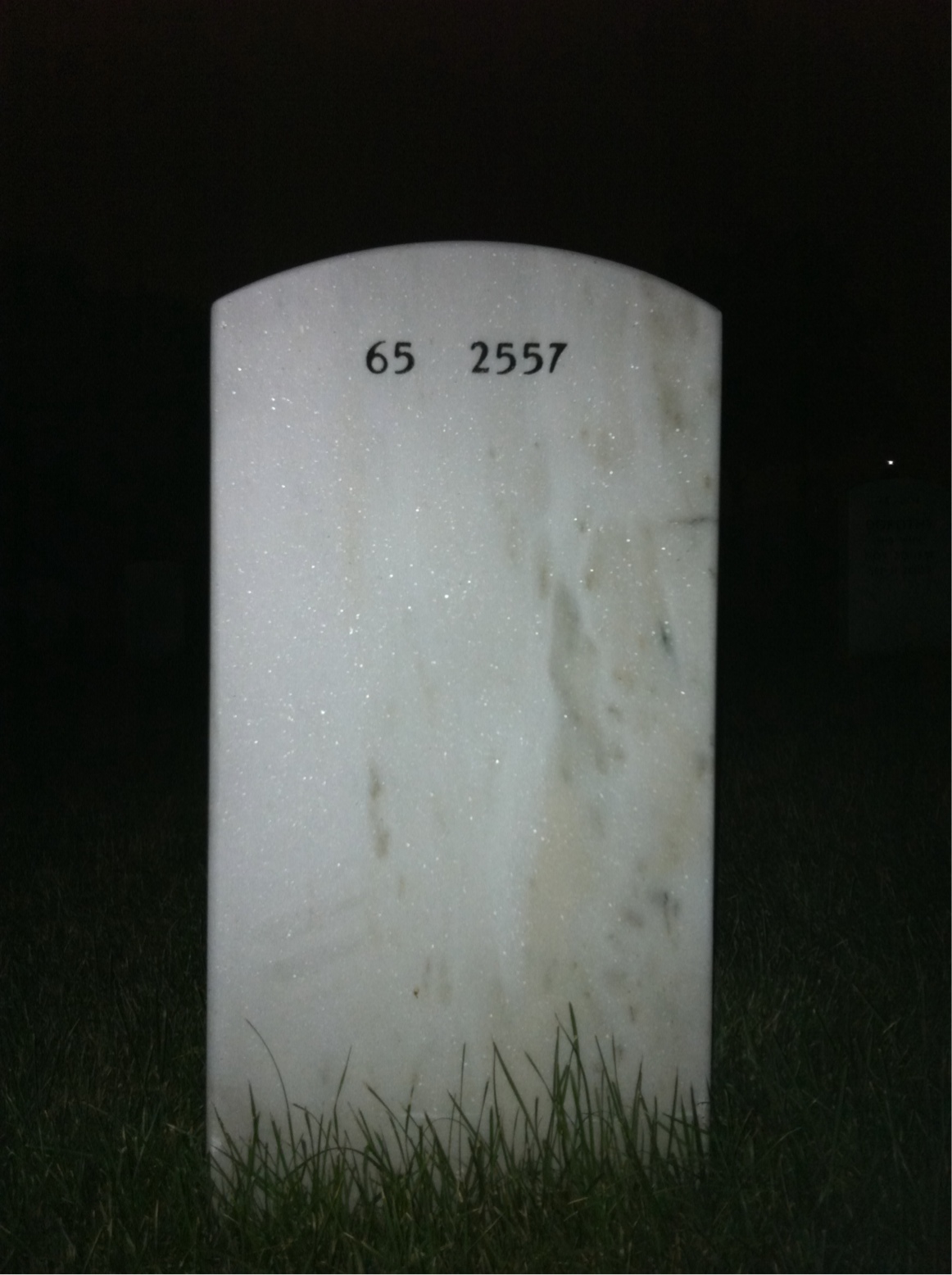 Back of headstone — Robert Burns