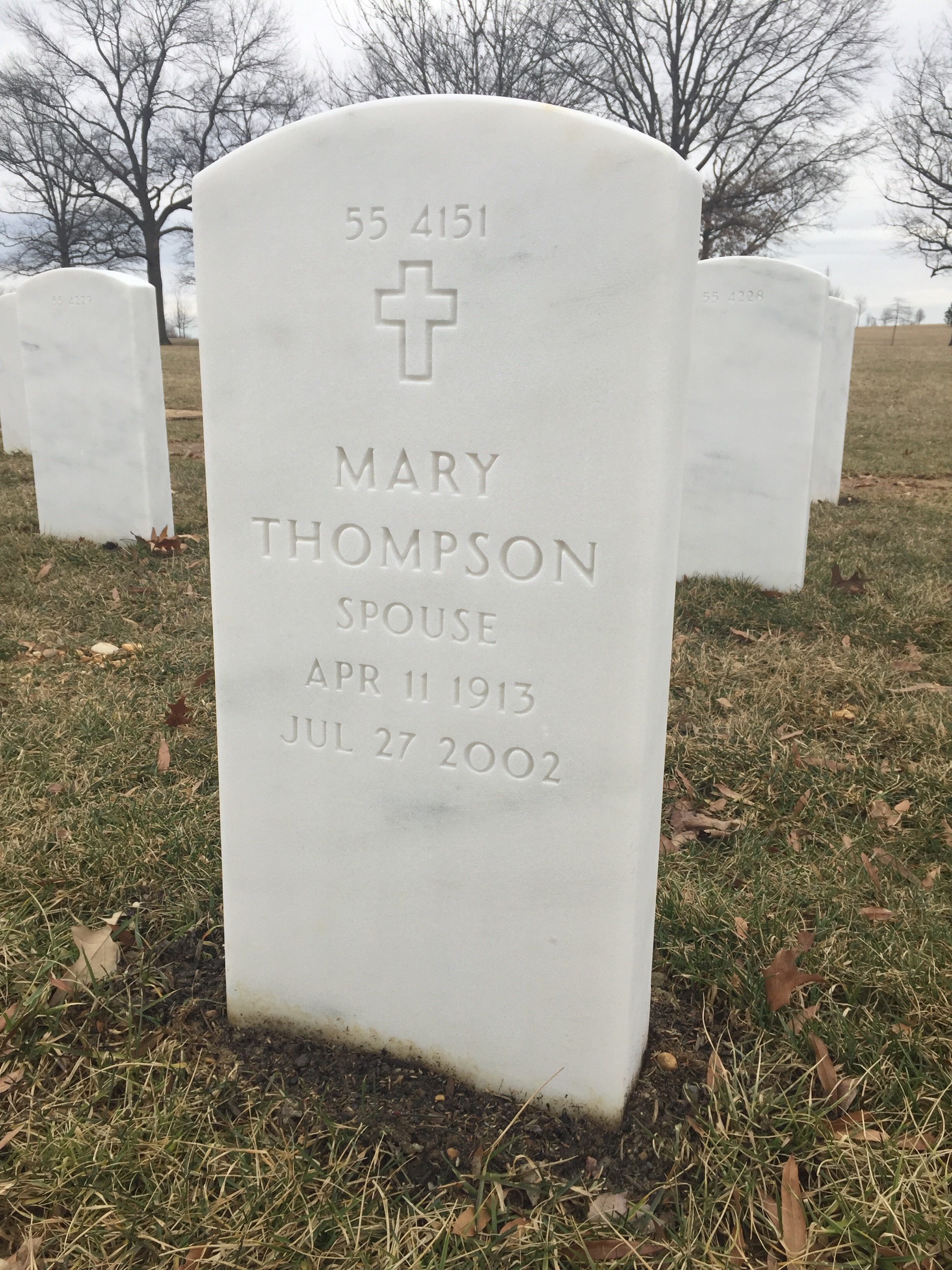 Back of headstone — George Bogovich