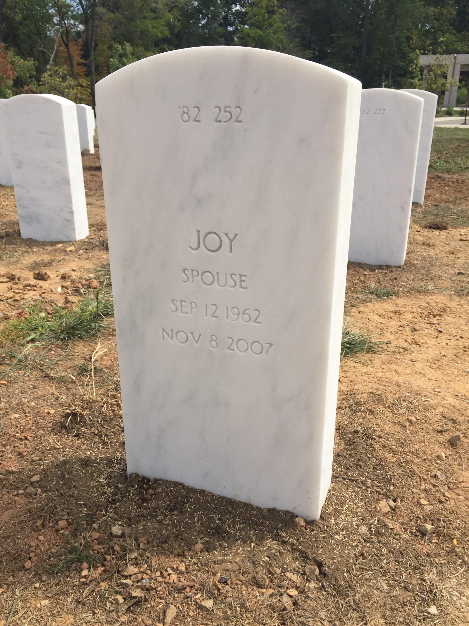 Back of headstone — William Joseph Nicholson