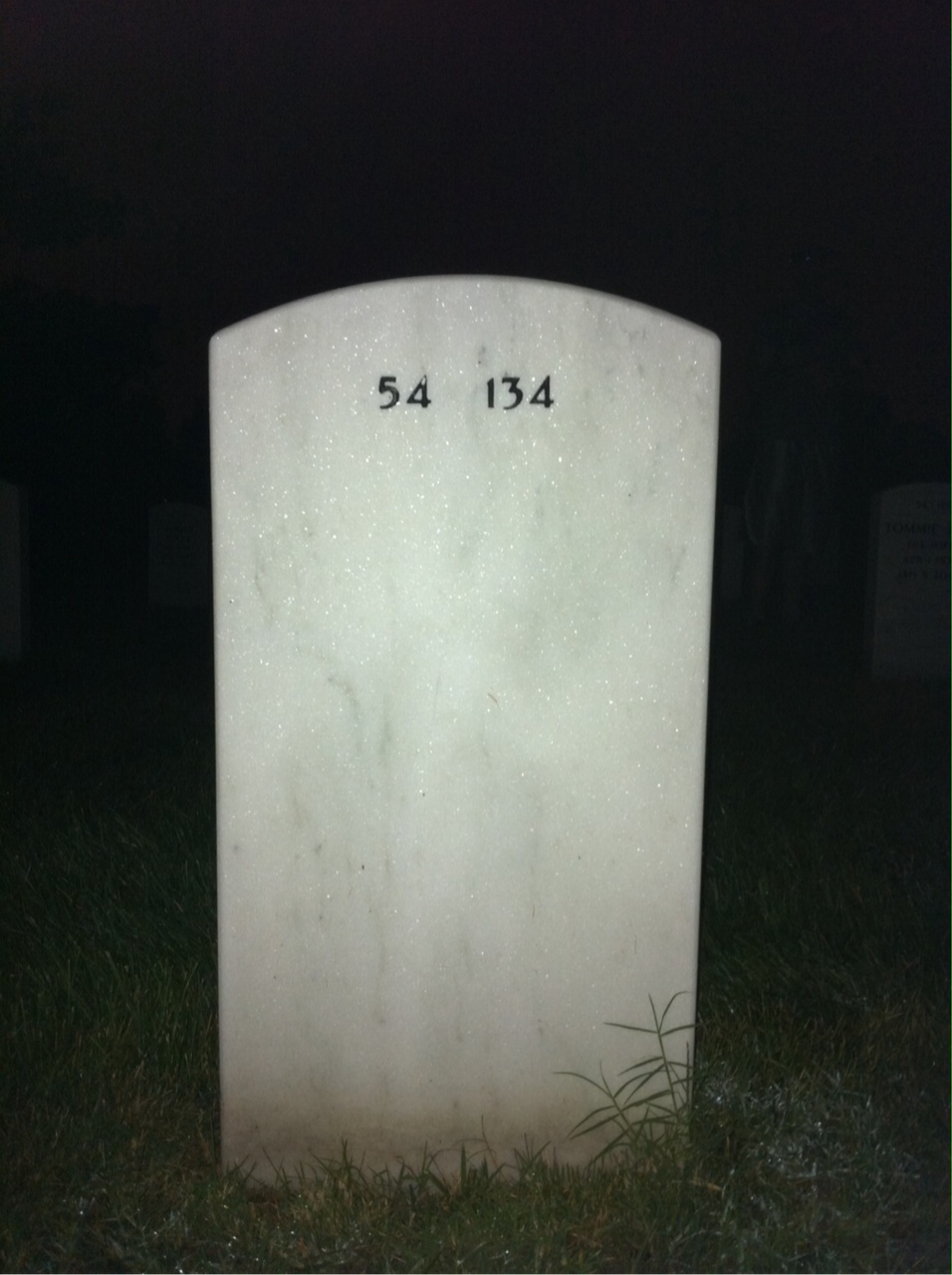 Back of headstone — Diego Jaime-Rios