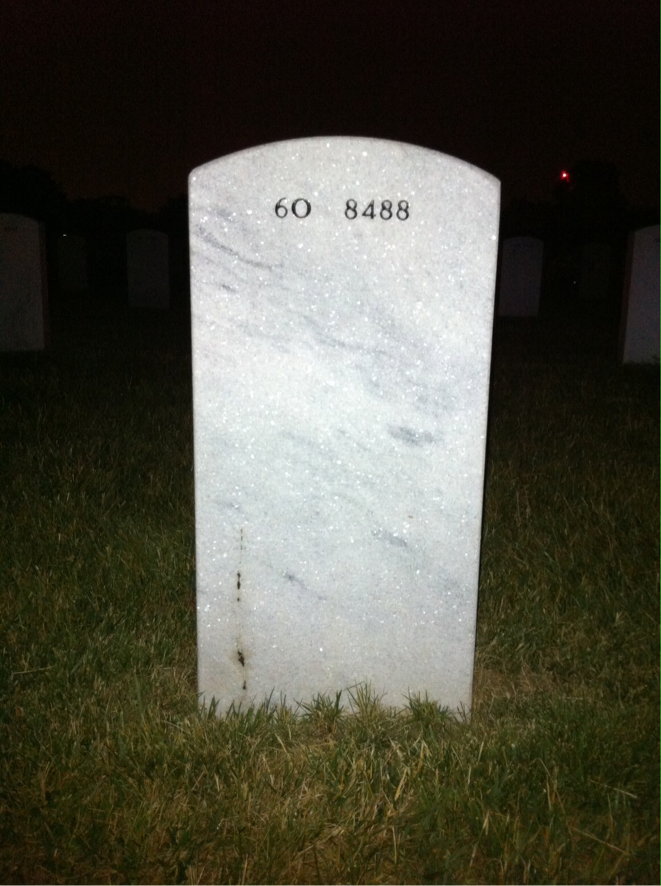 Back of headstone — Francis Hudnor
