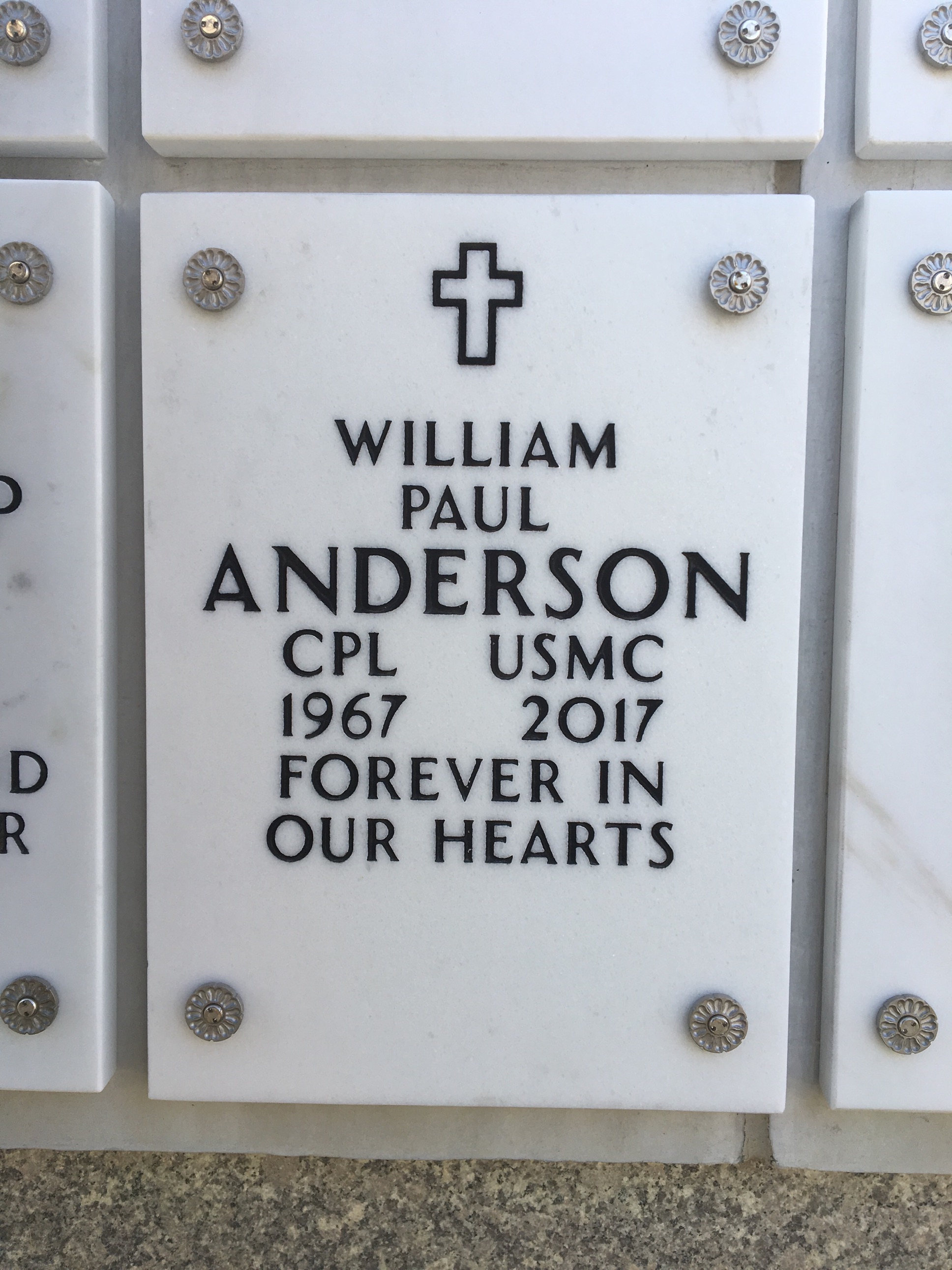 William P Anderson