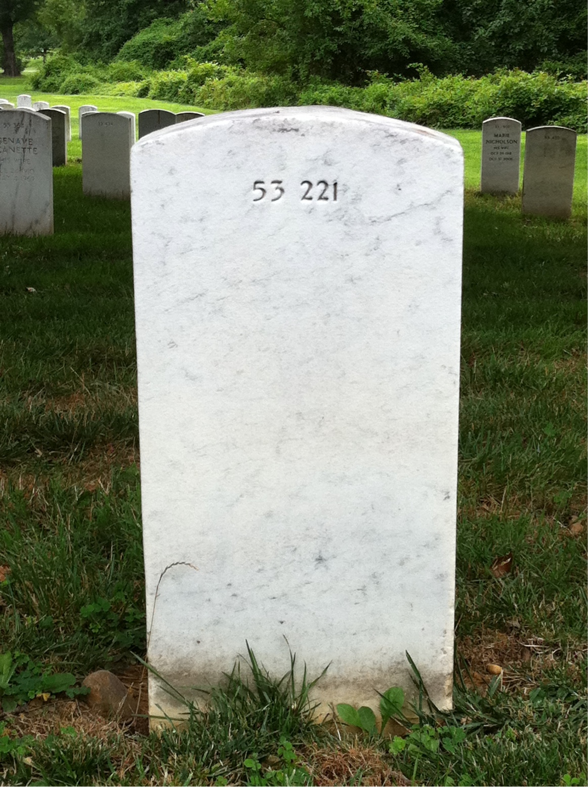 Headstone of Ernest Richard Franks