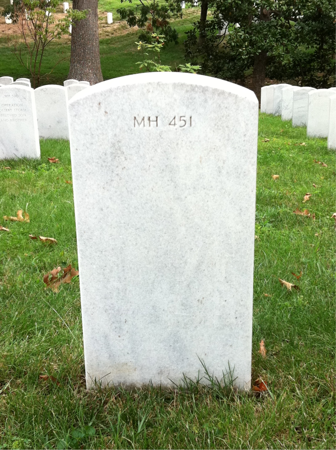 Headstone of James D Johnson