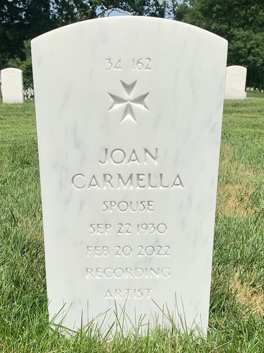 Back of headstone — Bernard Schriever