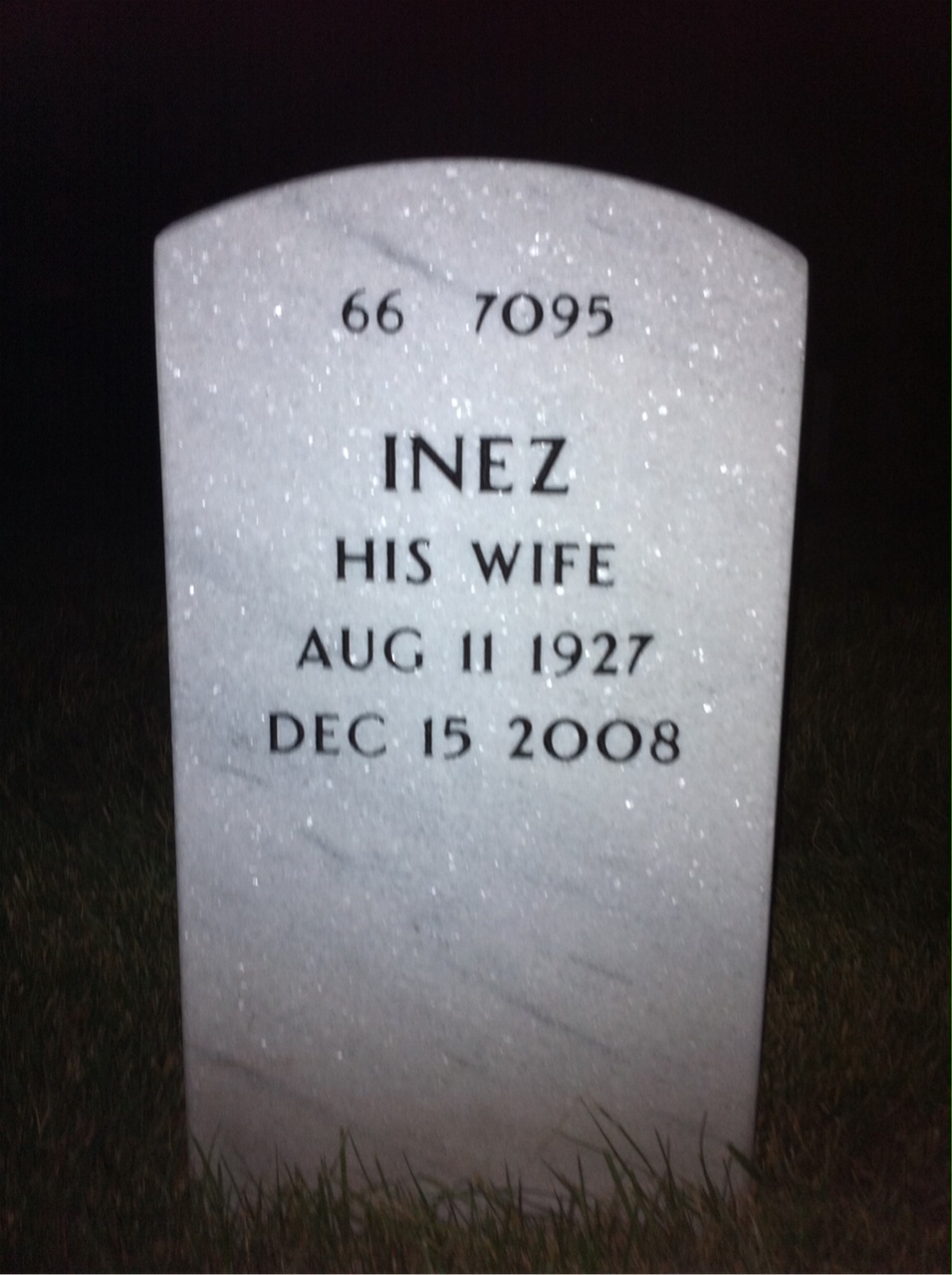 Back of headstone — Anthony Giannetta