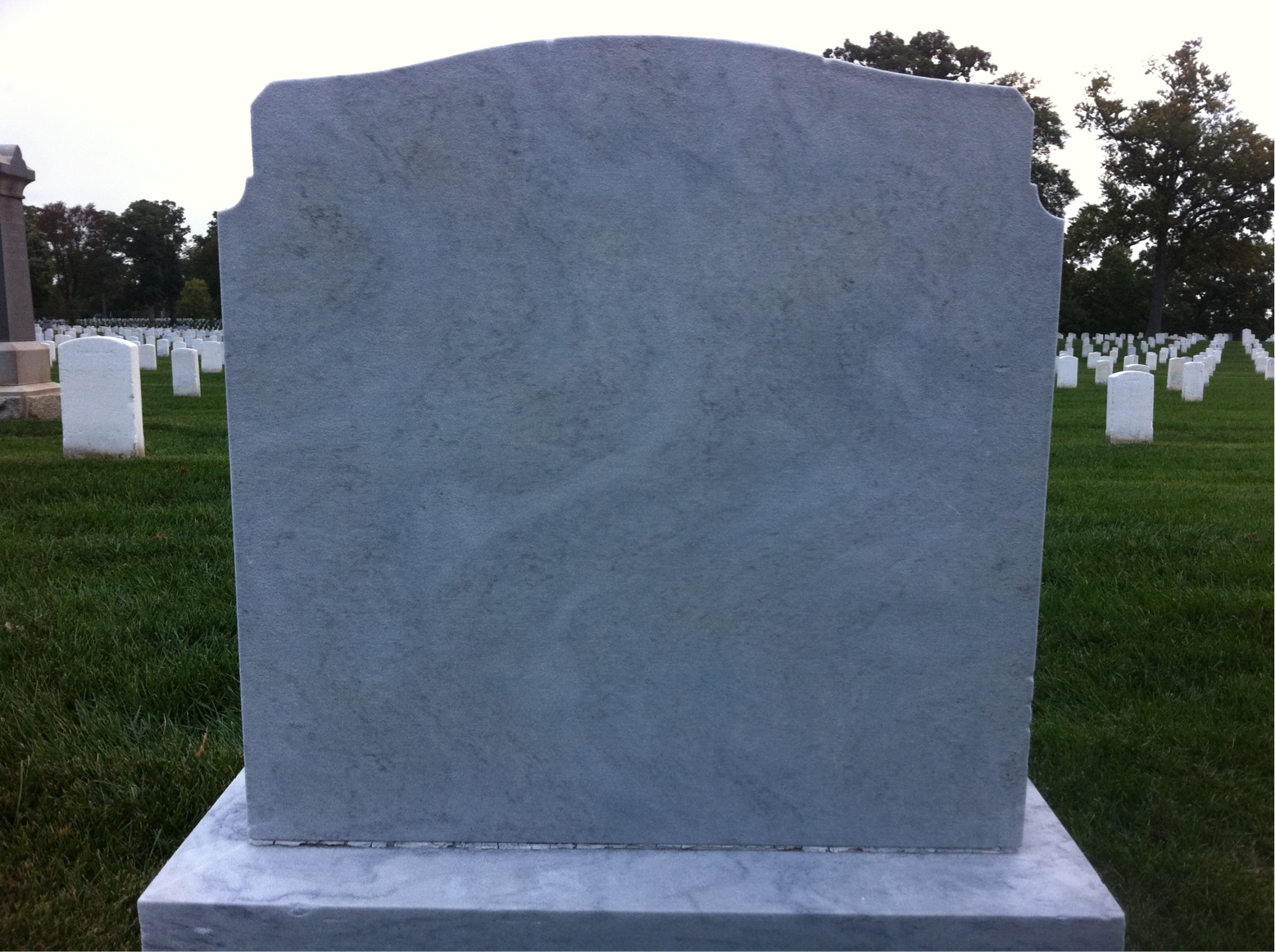 Back of headstone — Sophie Ash