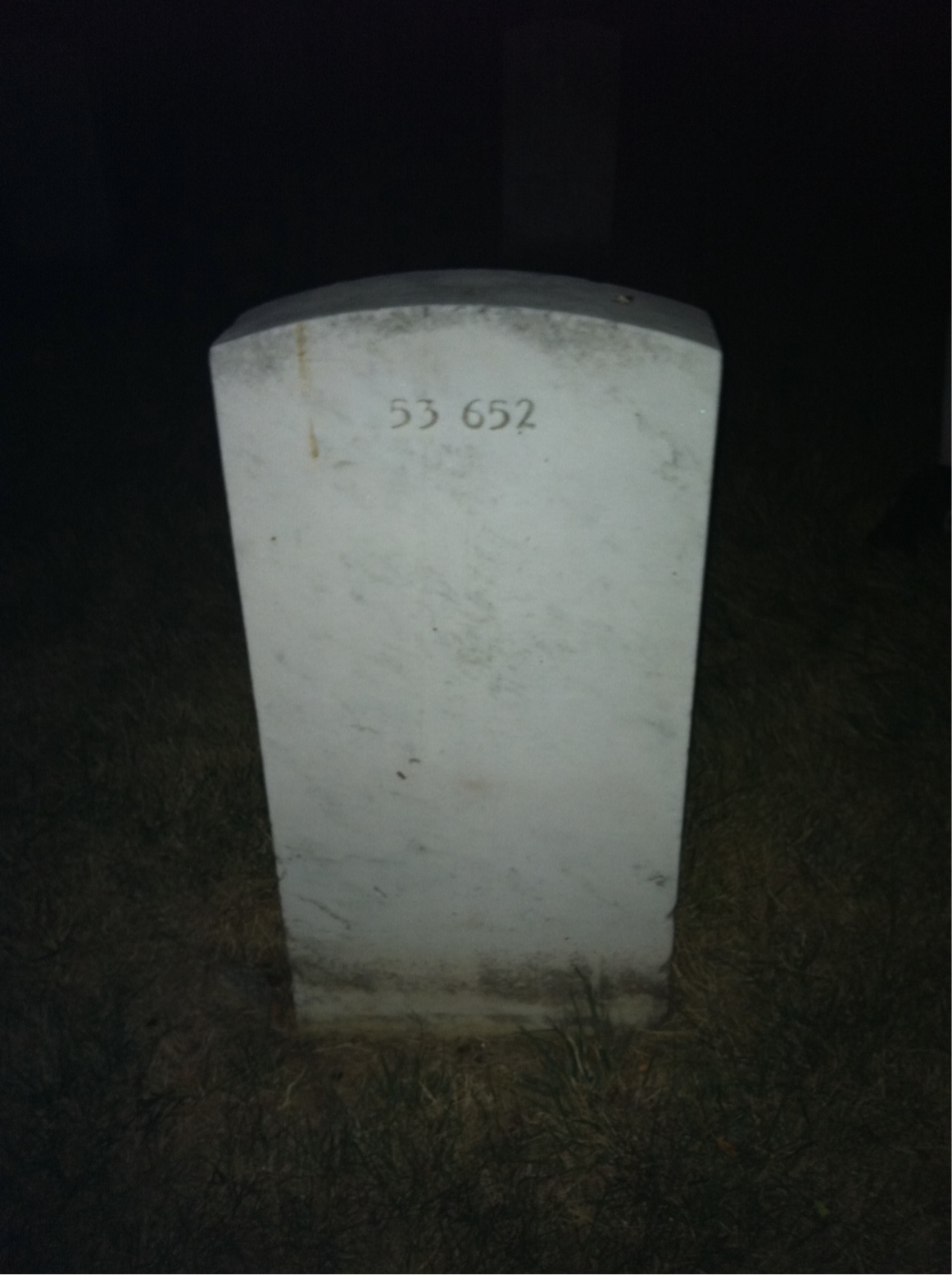 Back of headstone — Malaeimi Alisa