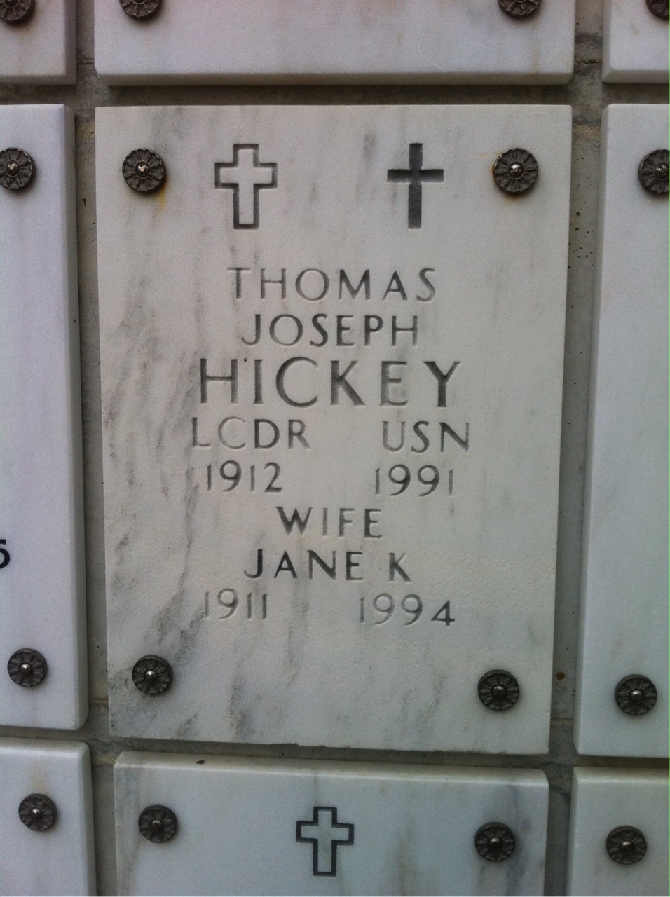 Thomas J Hickey