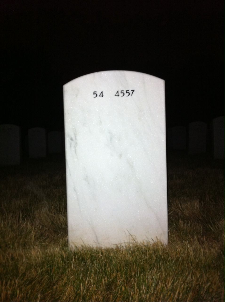 Back of headstone — Joseph Kollar