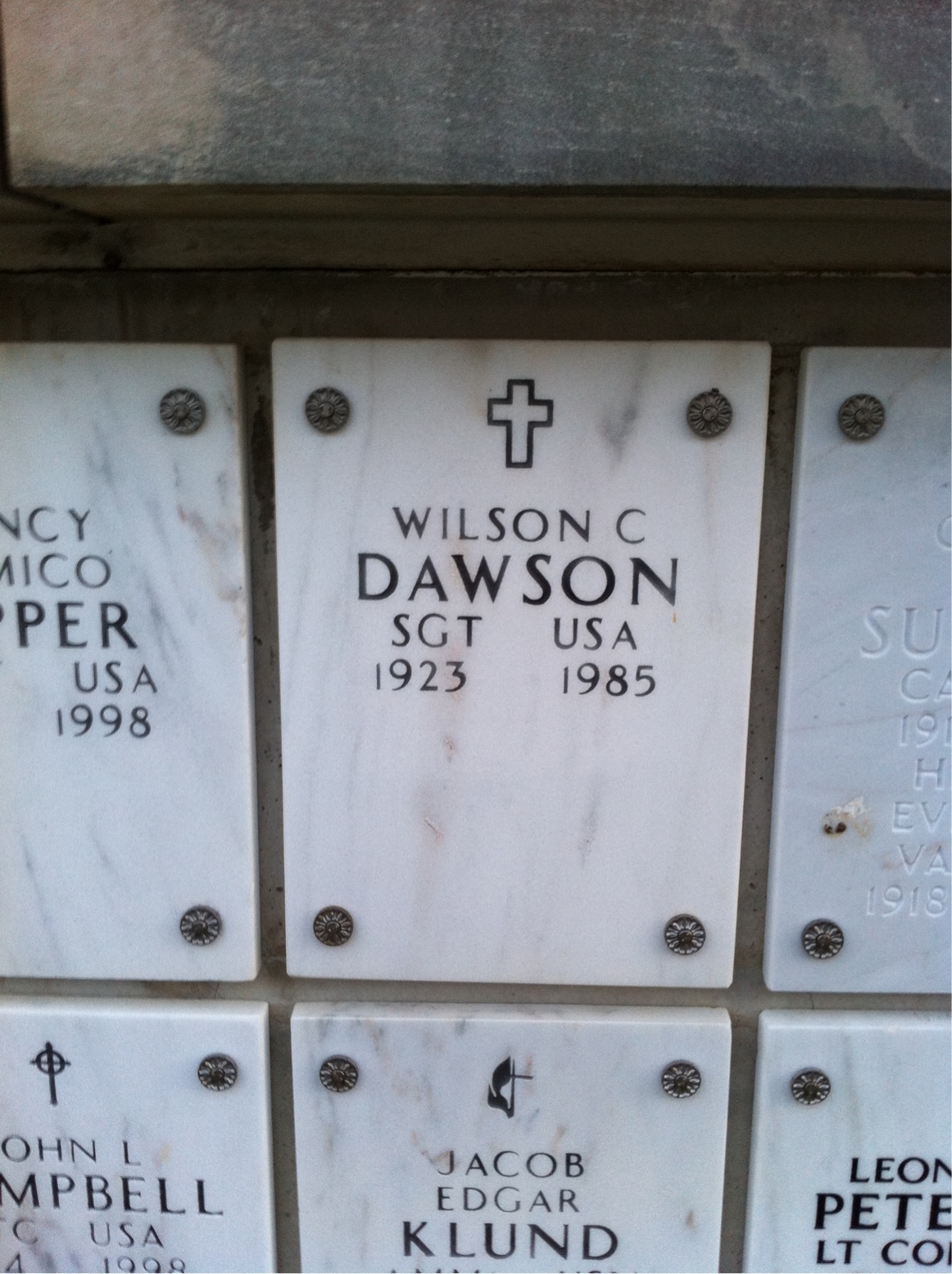 Wilson C Dawson