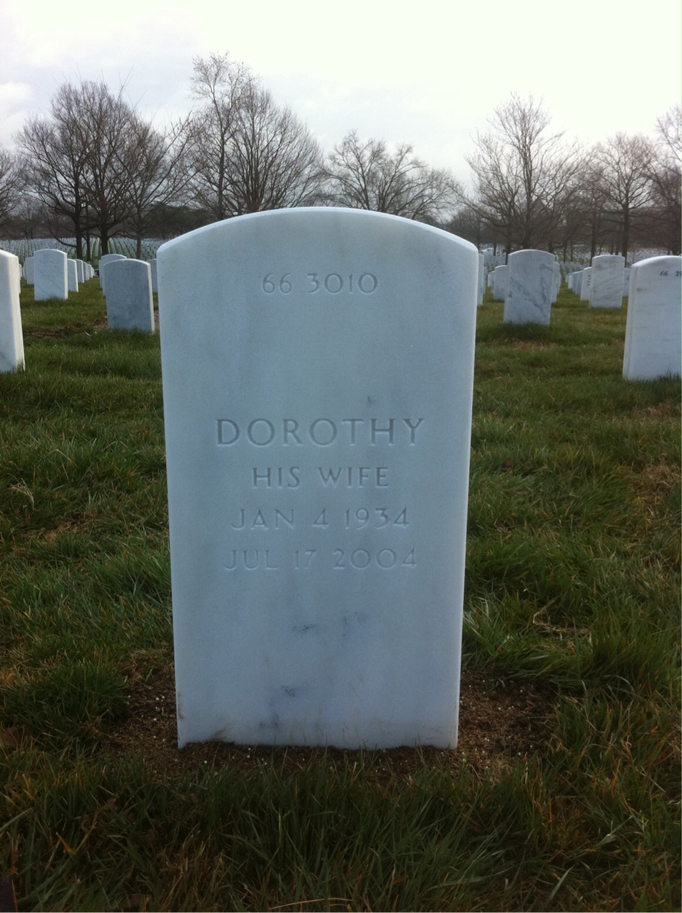 Back of headstone — Andy Sarakon