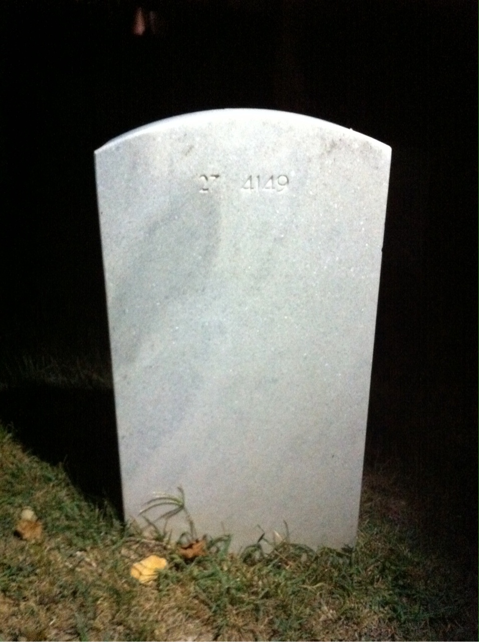Headstone of Unknown Unknown