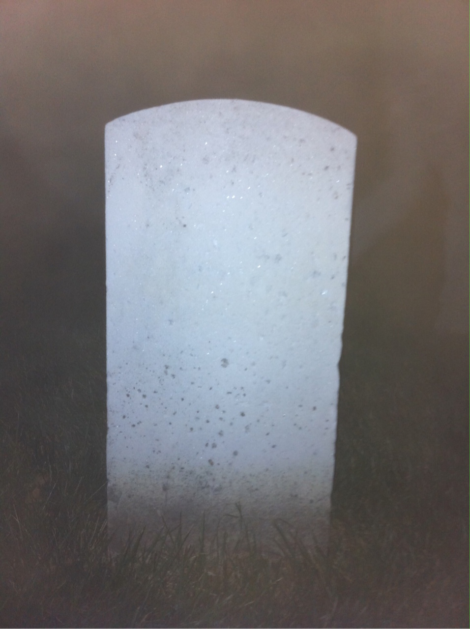 Back of headstone — John Bohdan