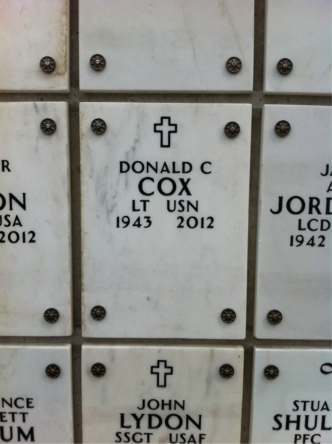 Donald C Cox
