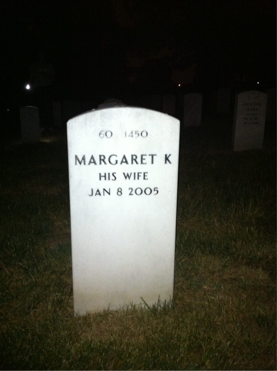 Back of headstone — Curtis Stovall