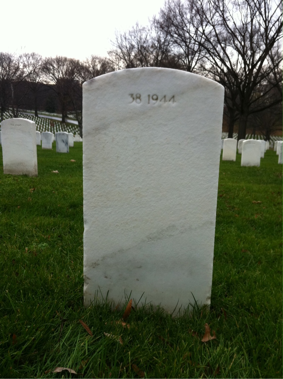Headstone of George Mahoney
