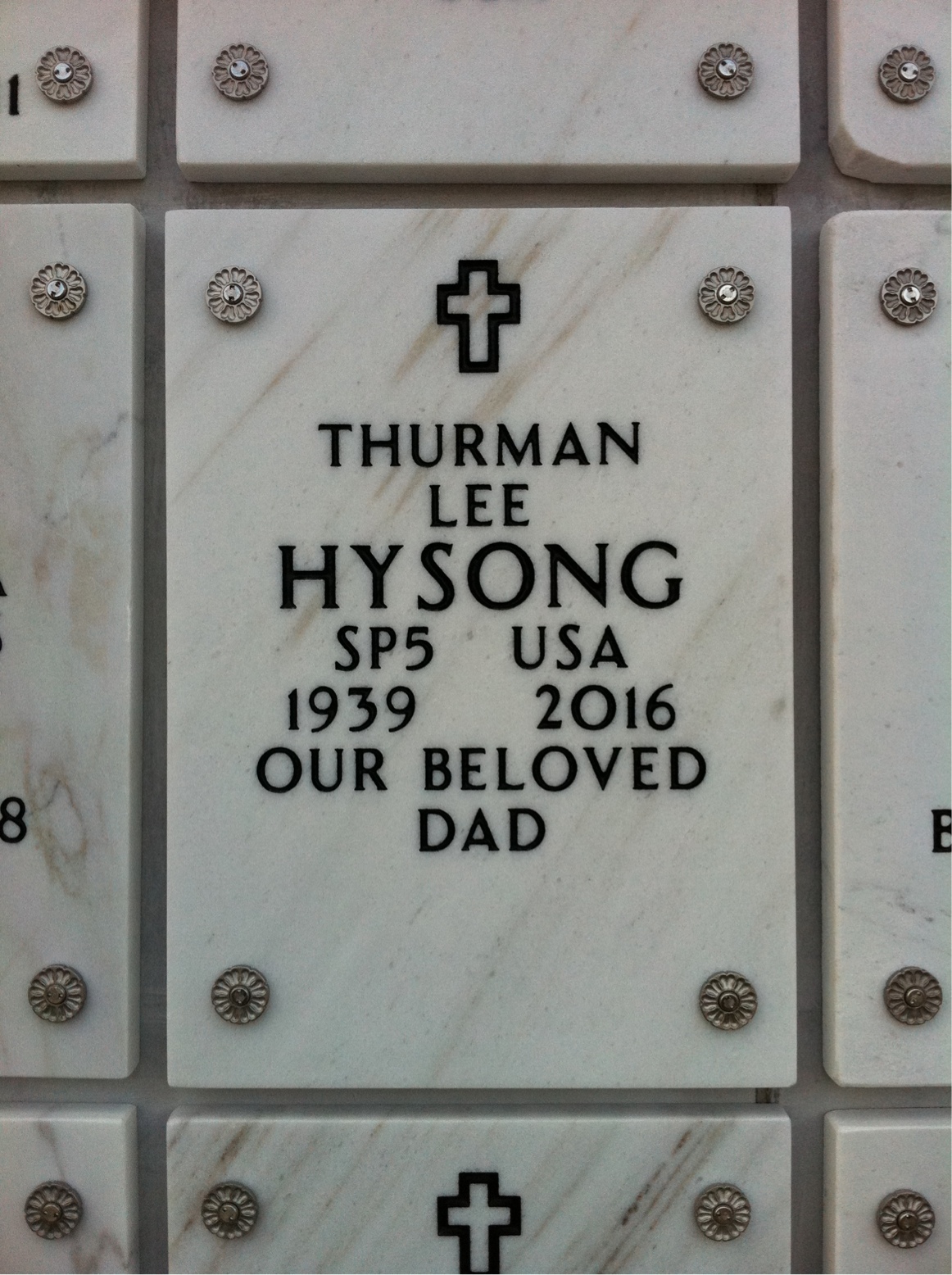 Thurman L Hysong