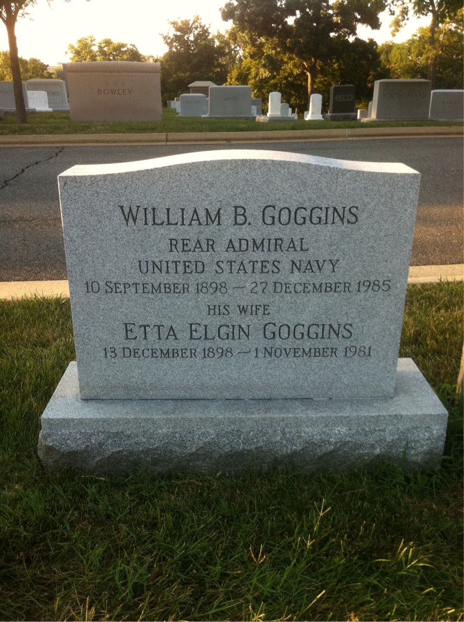 William B Goggins