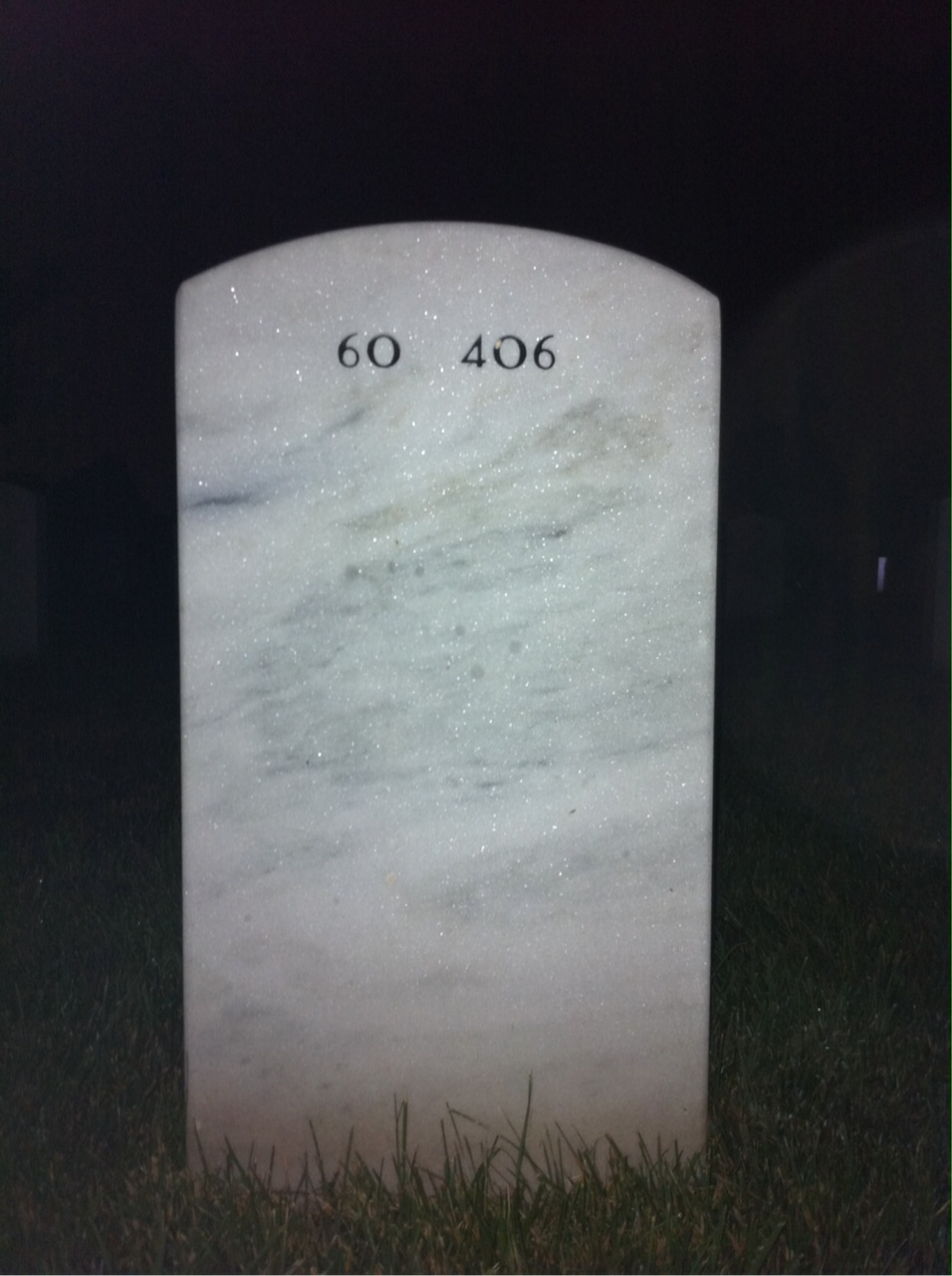 Back of headstone — Pastor Balanon