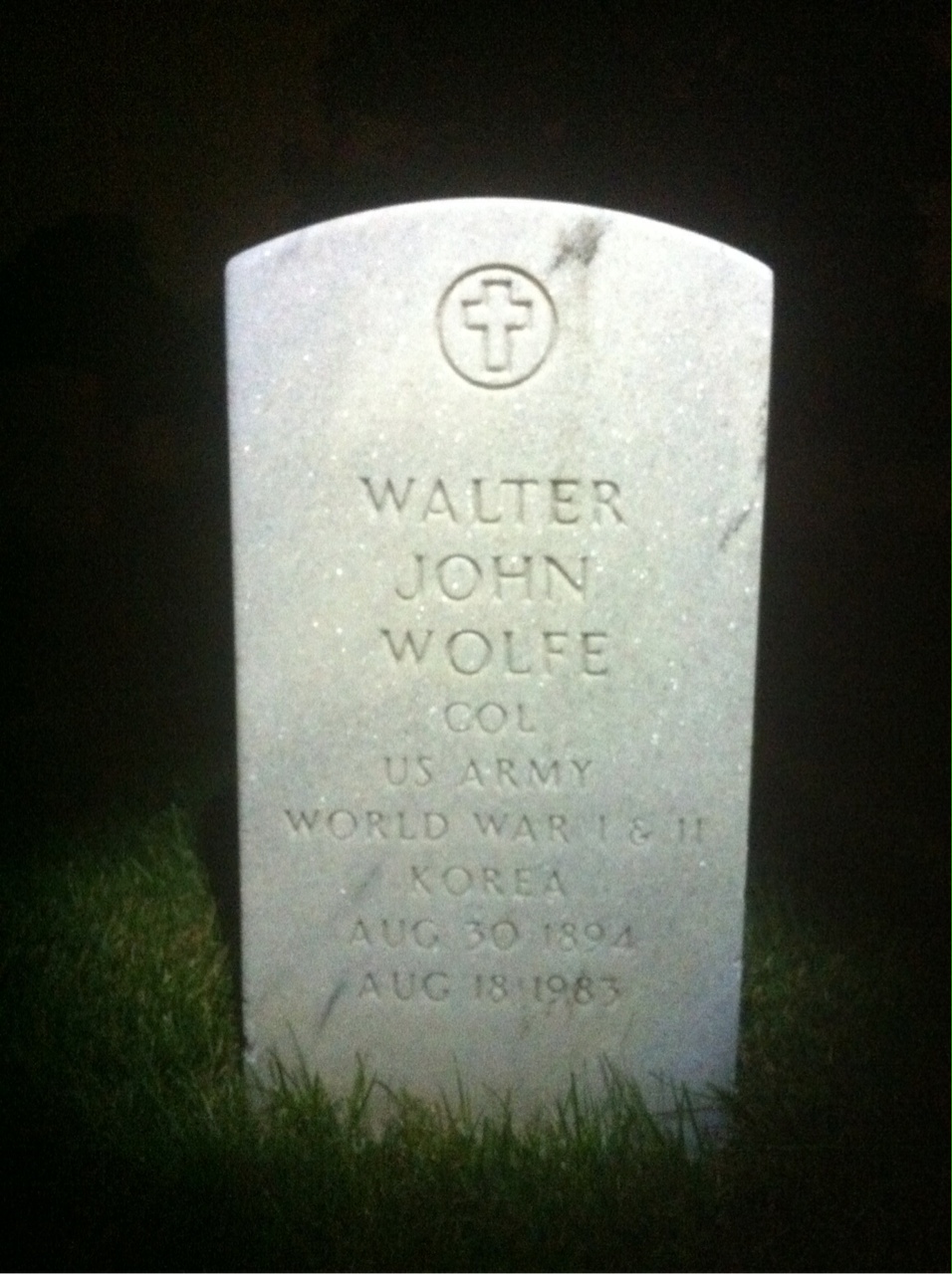 Walter J Wolfe