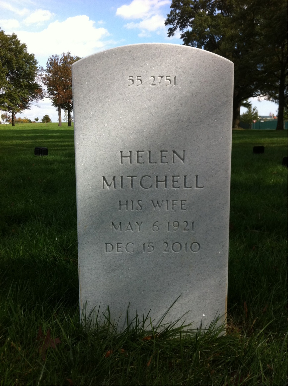 Back of headstone — Stephen Balaban