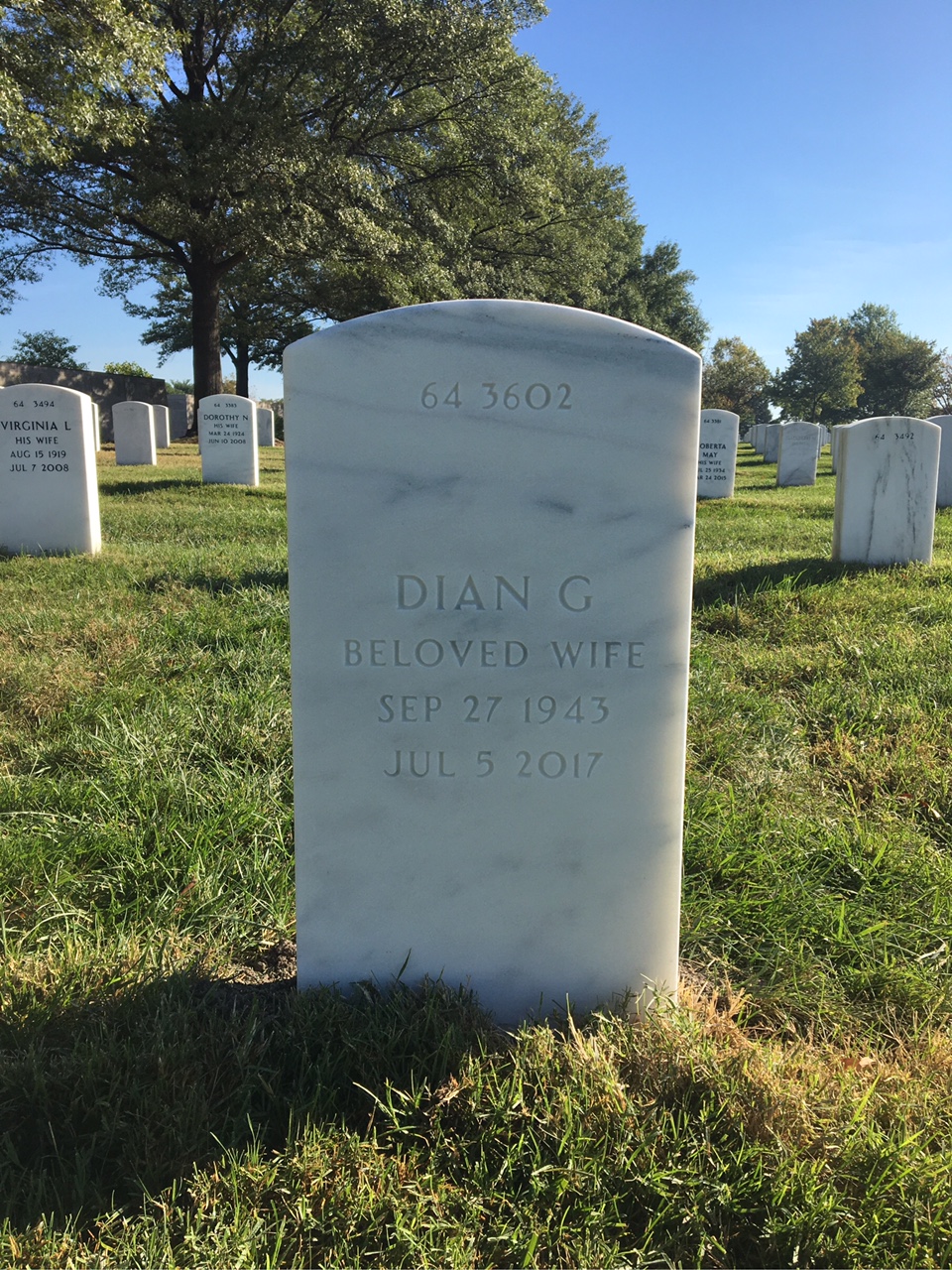 Back of headstone — John Sprague