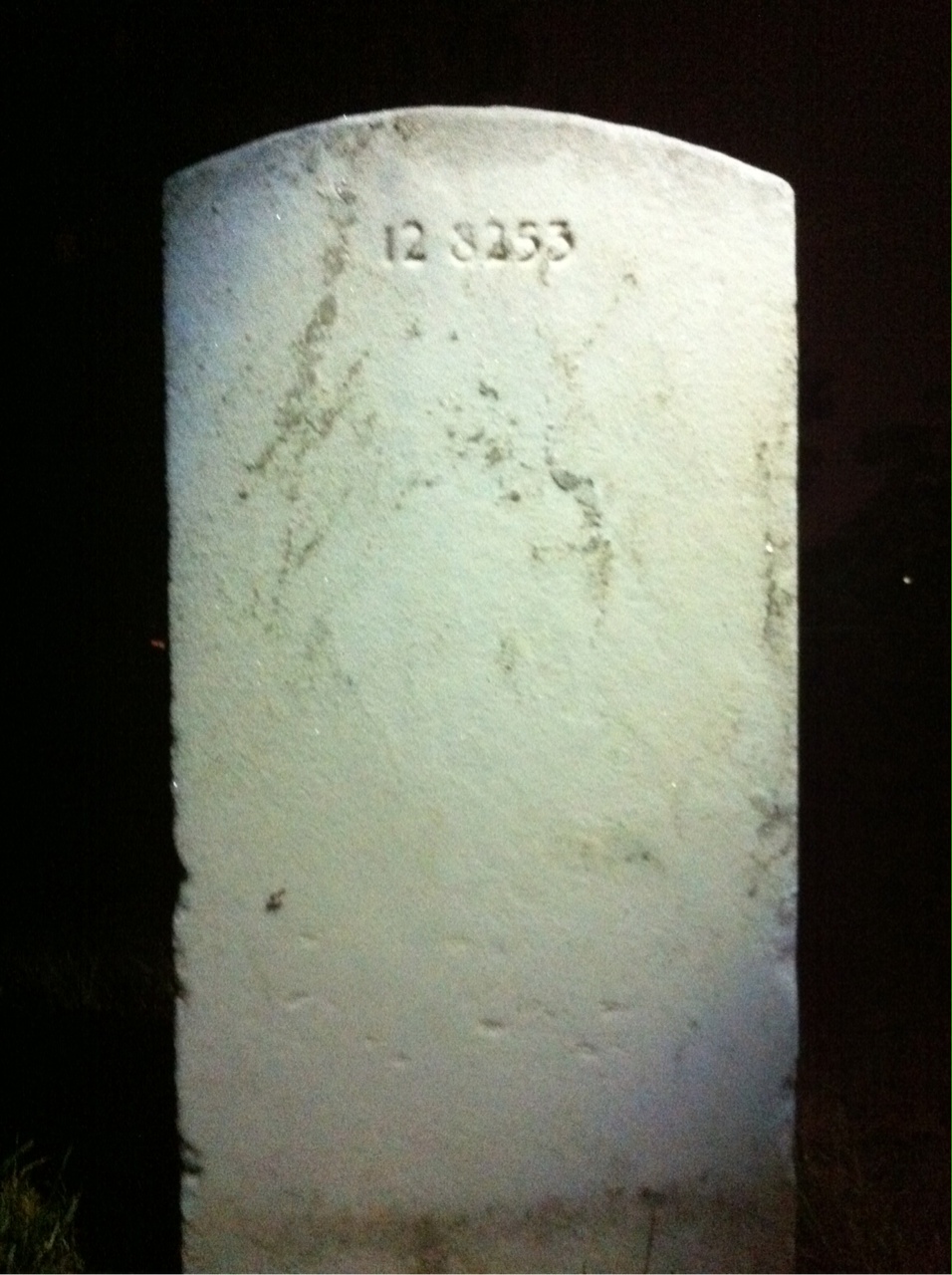 Back of headstone — Ethel Murphy
