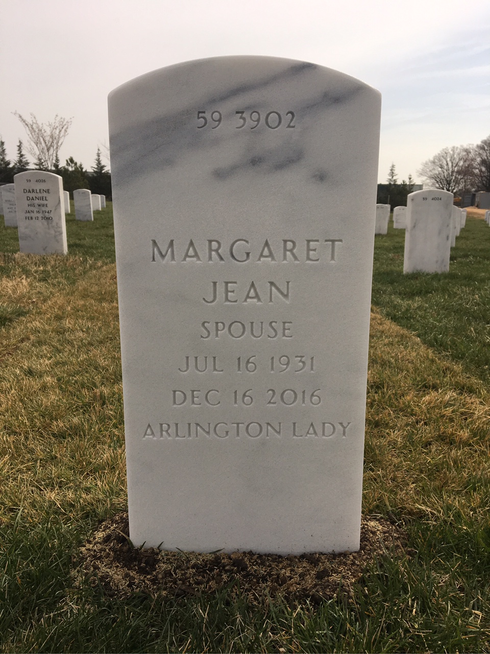 Back of headstone — Walter Kersey
