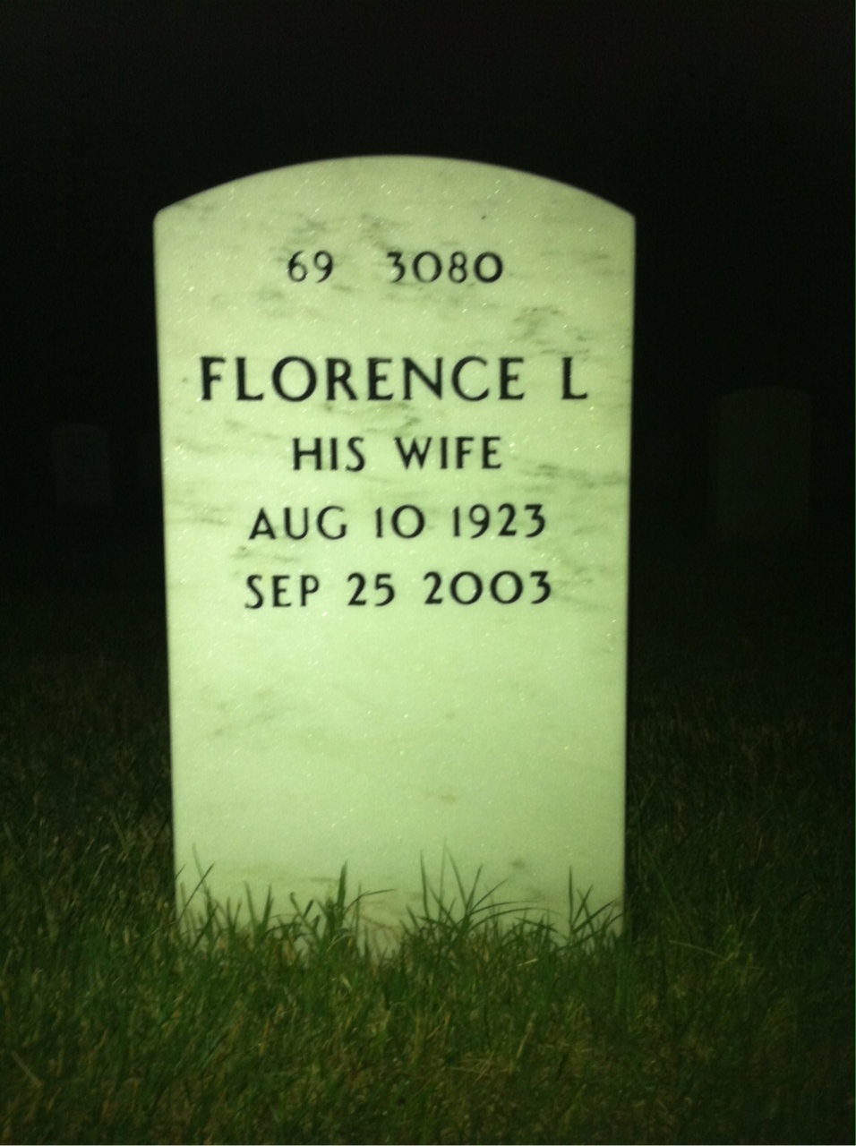 Back of headstone — Alexander Schnip